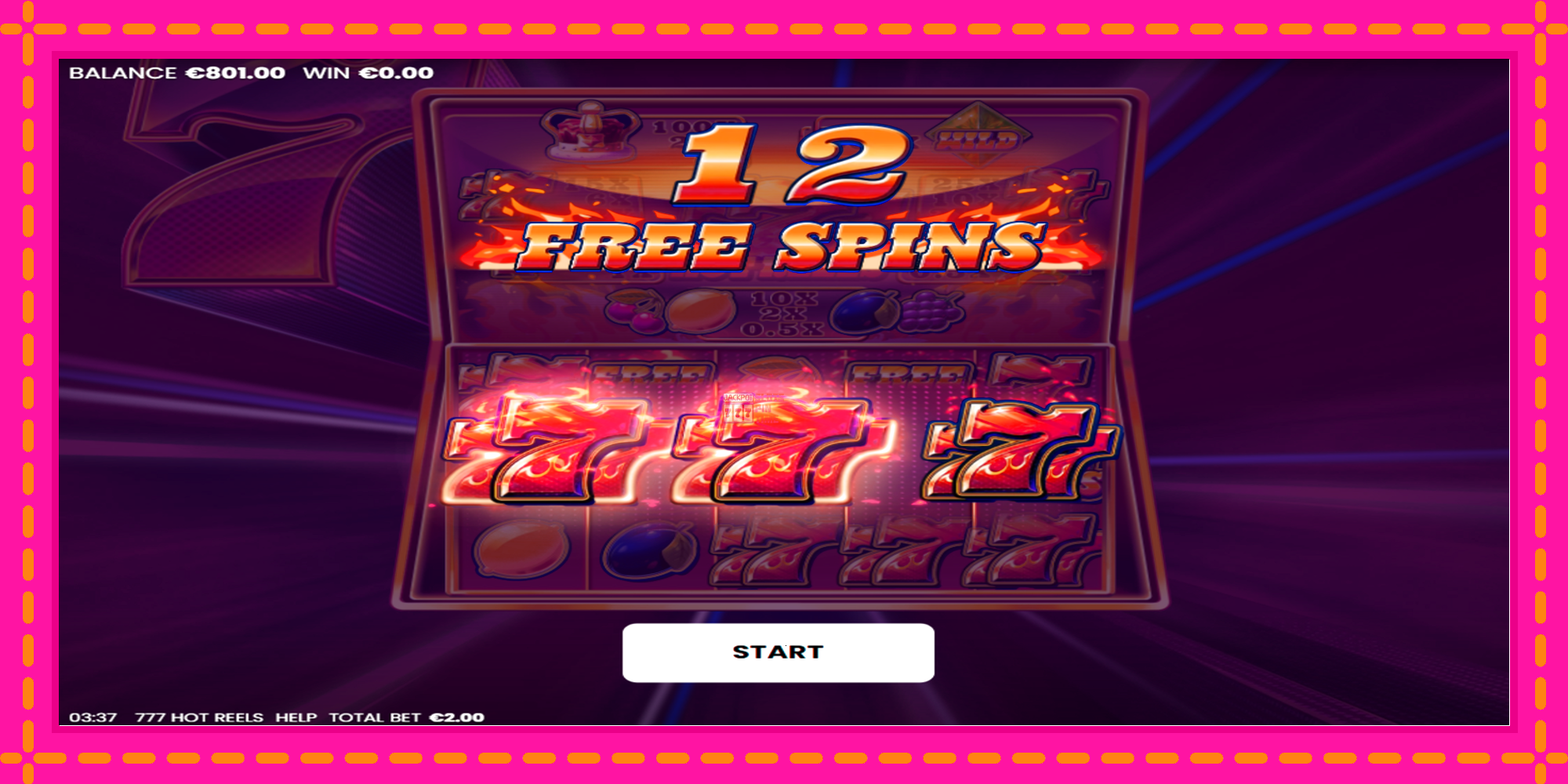 Slot machine 777 Hot Reels gratuitamente, immagine 4