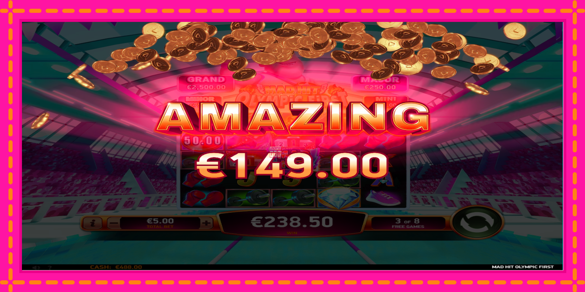 Slot machine Mad Hit Olympic First gratuitamente, immagine 6