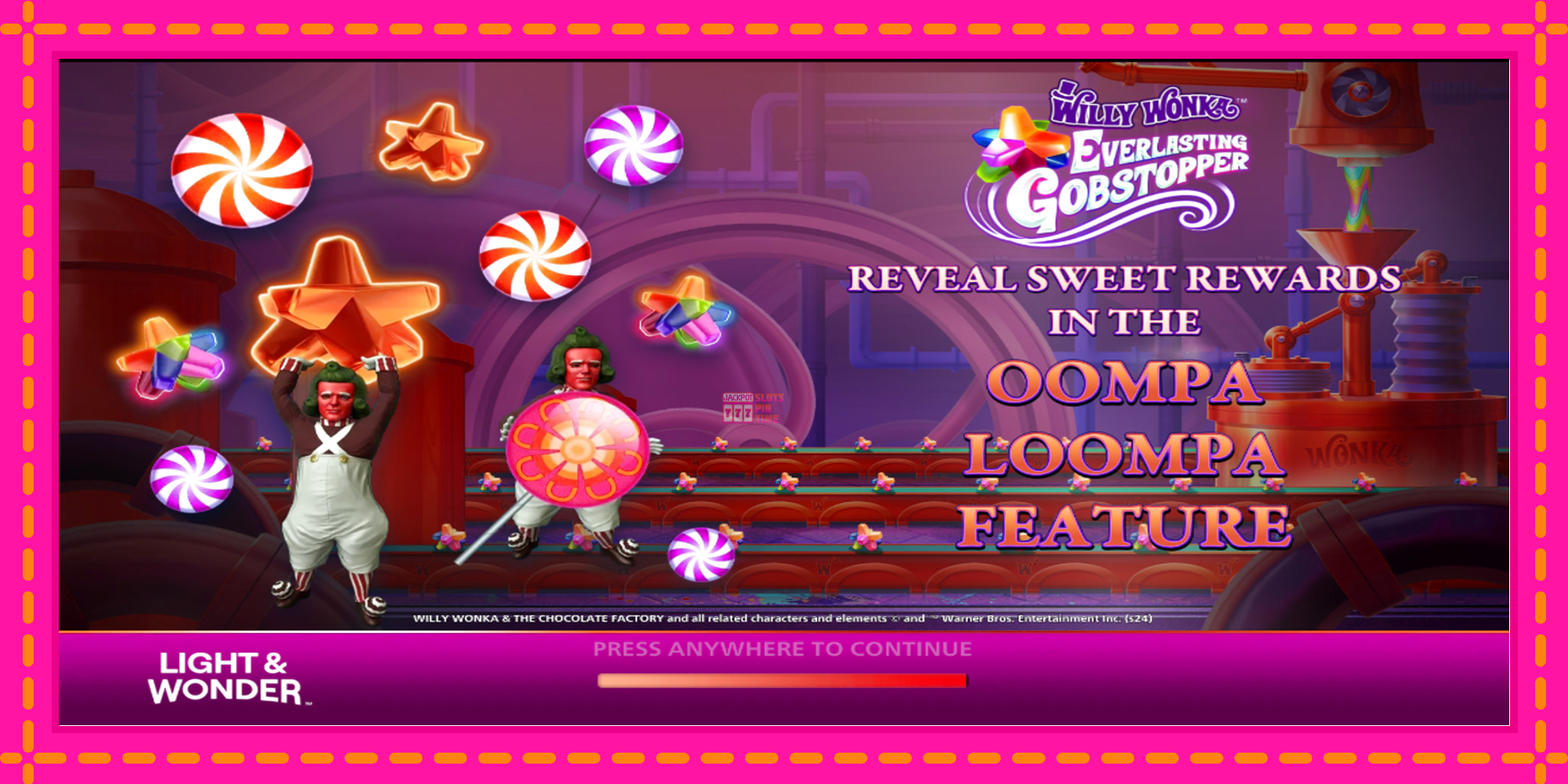 Slot machine Willy Wonka Everlasting Gobstopper gratuitamente, immagine 1