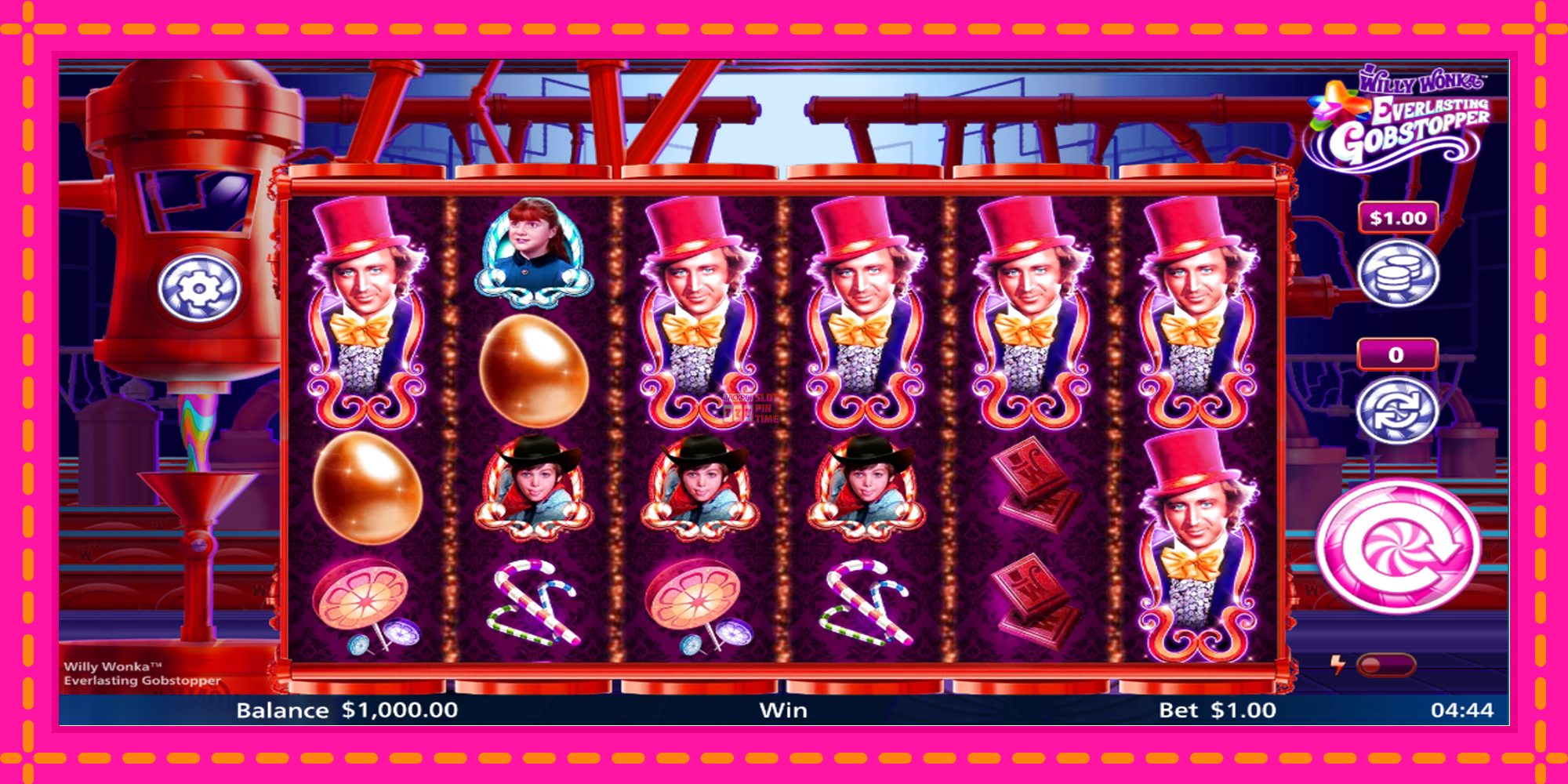 Slot machine Willy Wonka Everlasting Gobstopper gratuitamente, immagine 2