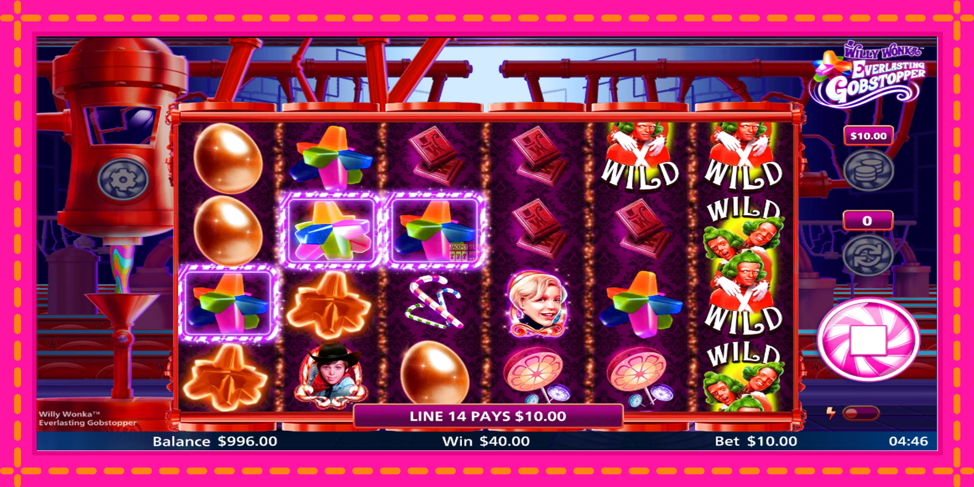 Slot machine Willy Wonka Everlasting Gobstopper gratuitamente, immagine 3