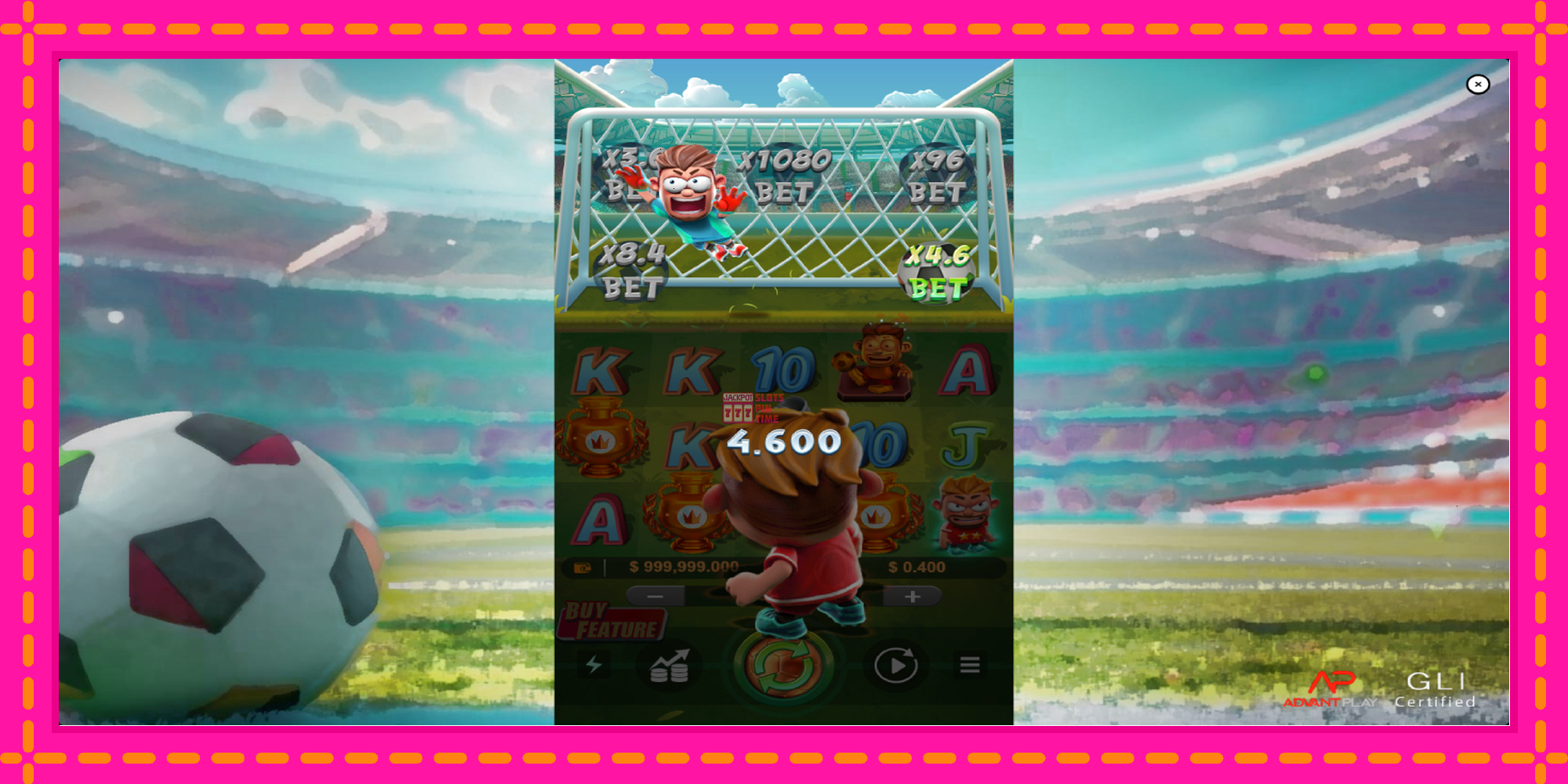 Slot machine Football Fever gratuitamente, immagine 2