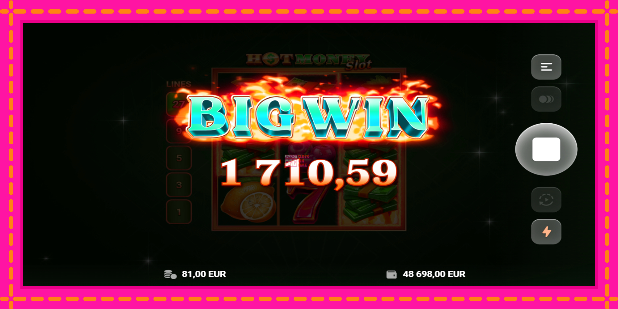 Slot machine Hot Money Slot gratuitamente, immagine 4