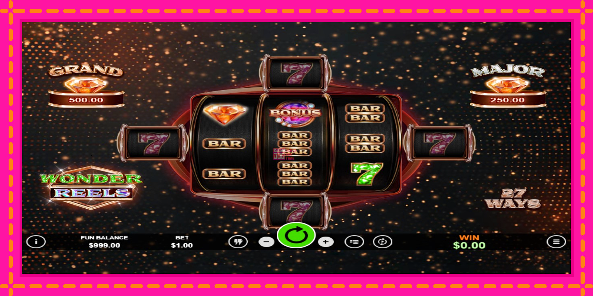 Slot machine Wonder Reels gratuitamente, immagine 2