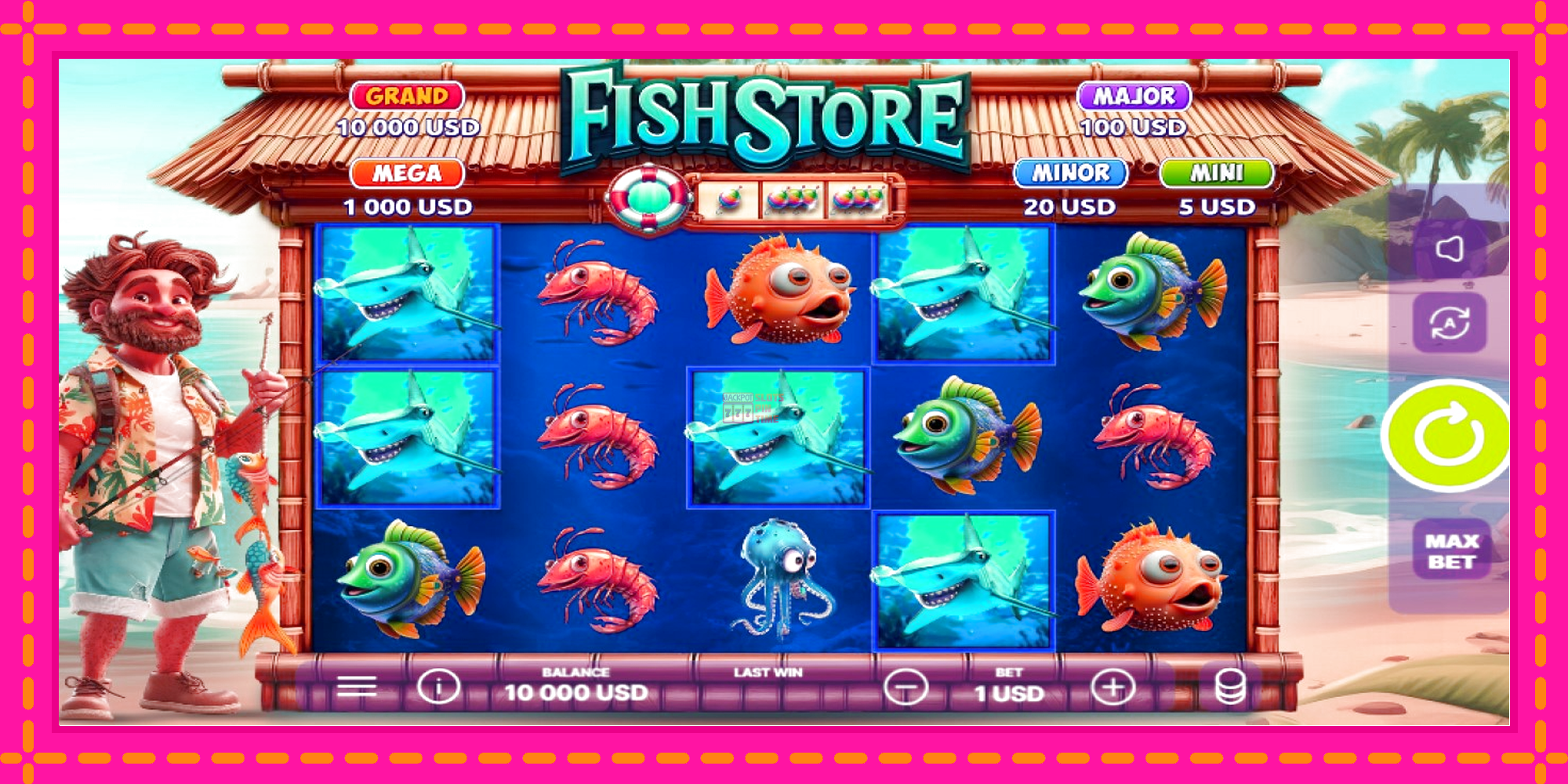 Slot machine Fish Store gratuitamente, immagine 1