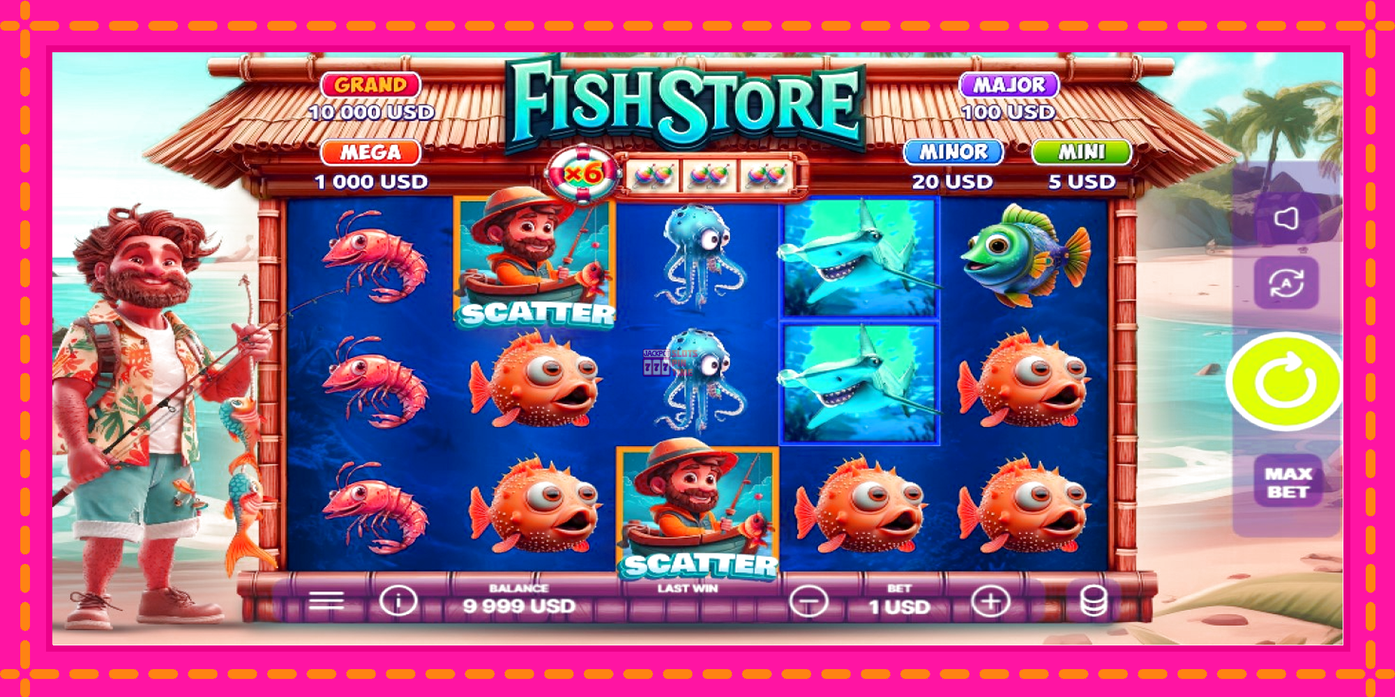 Slot machine Fish Store gratuitamente, immagine 2