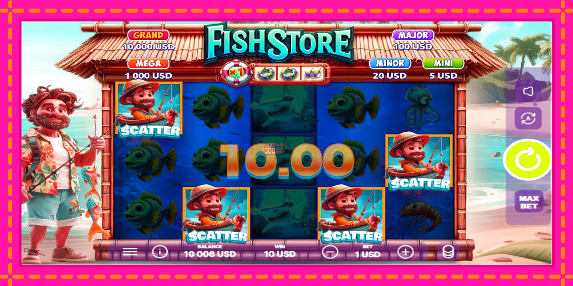 Slot machine Fish Store gratuitamente, immagine 3