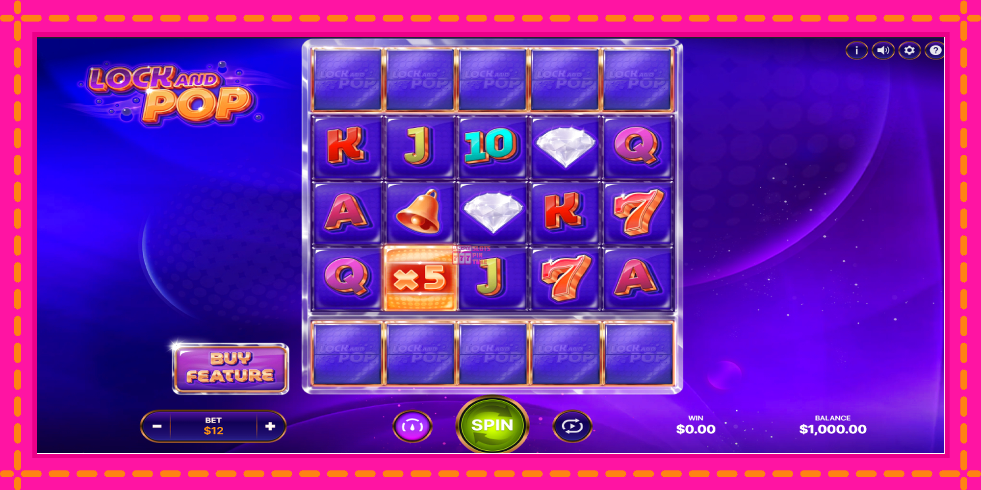 Slot machine Lock and Pop gratuitamente, immagine 2