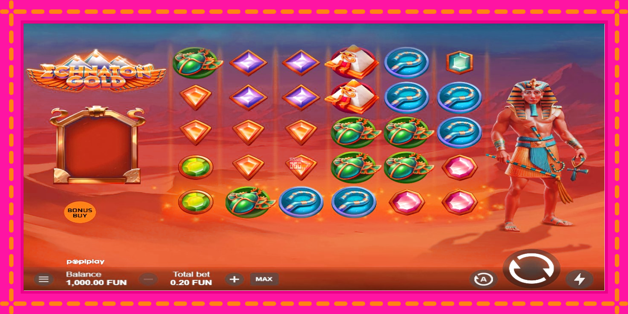 Slot machine Echnaton Gold gratuitamente, immagine 1