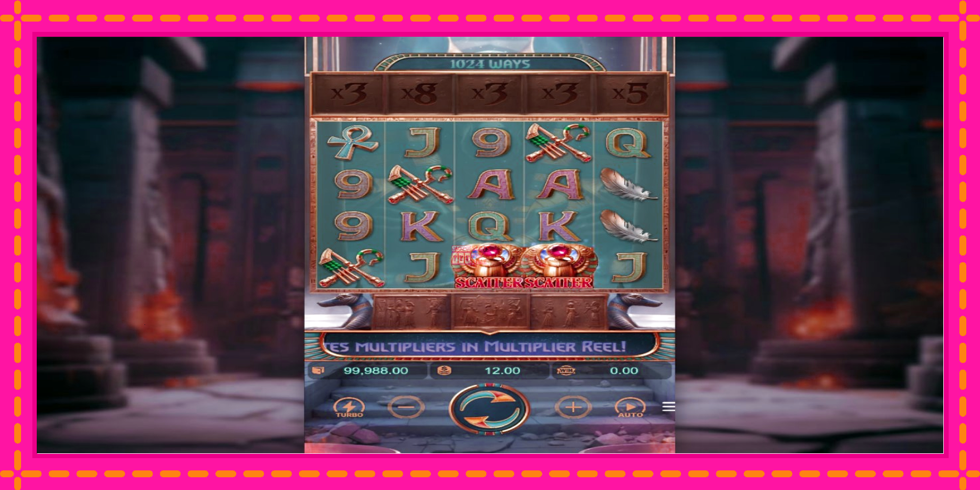 Slot machine Anubis Wrath gratuitamente, immagine 2