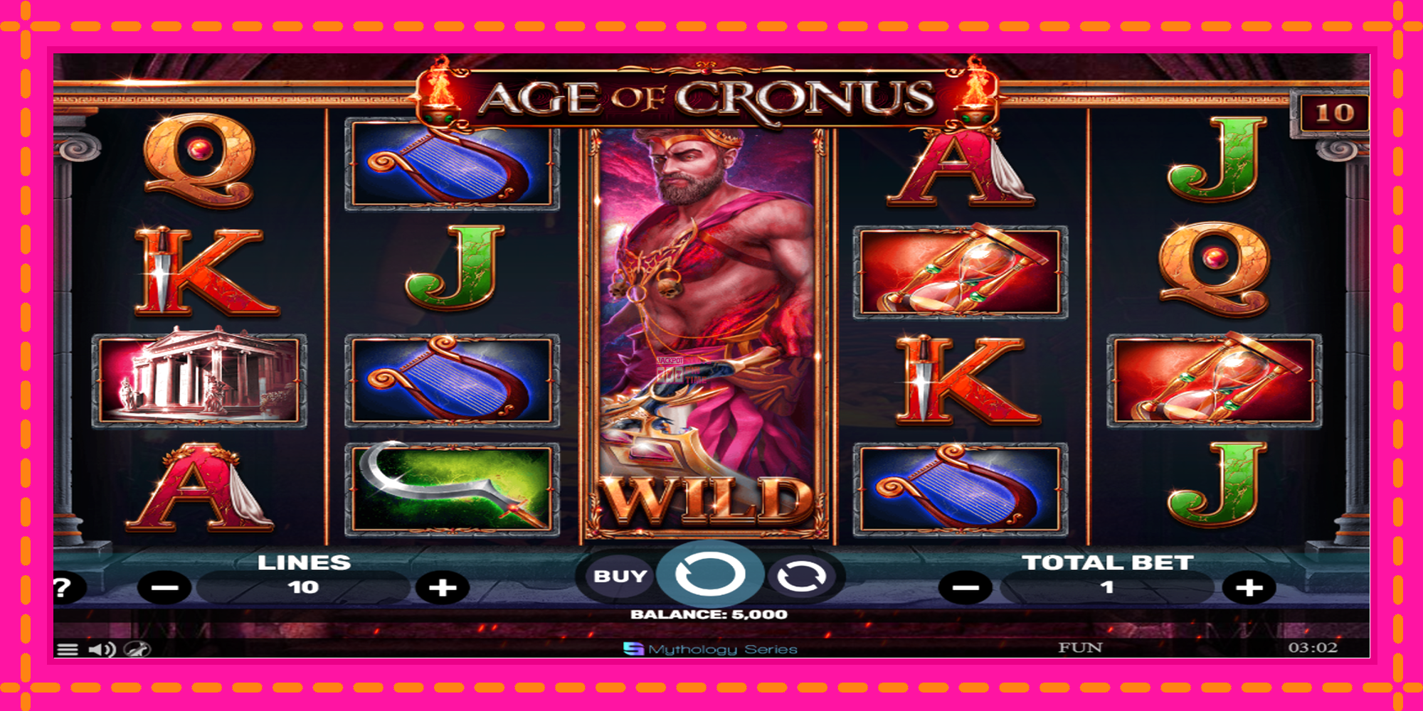 Slot machine Age of Cronus gratuitamente, immagine 2