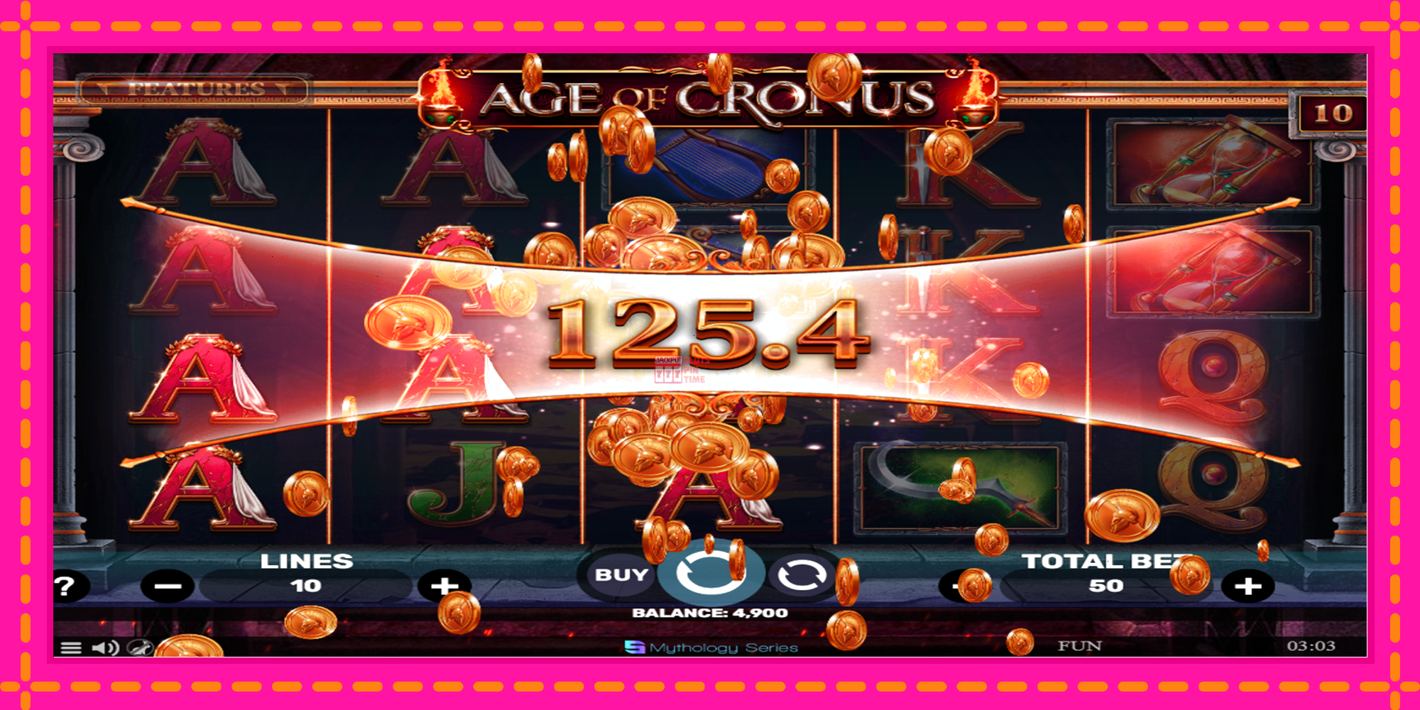 Slot machine Age of Cronus gratuitamente, immagine 3