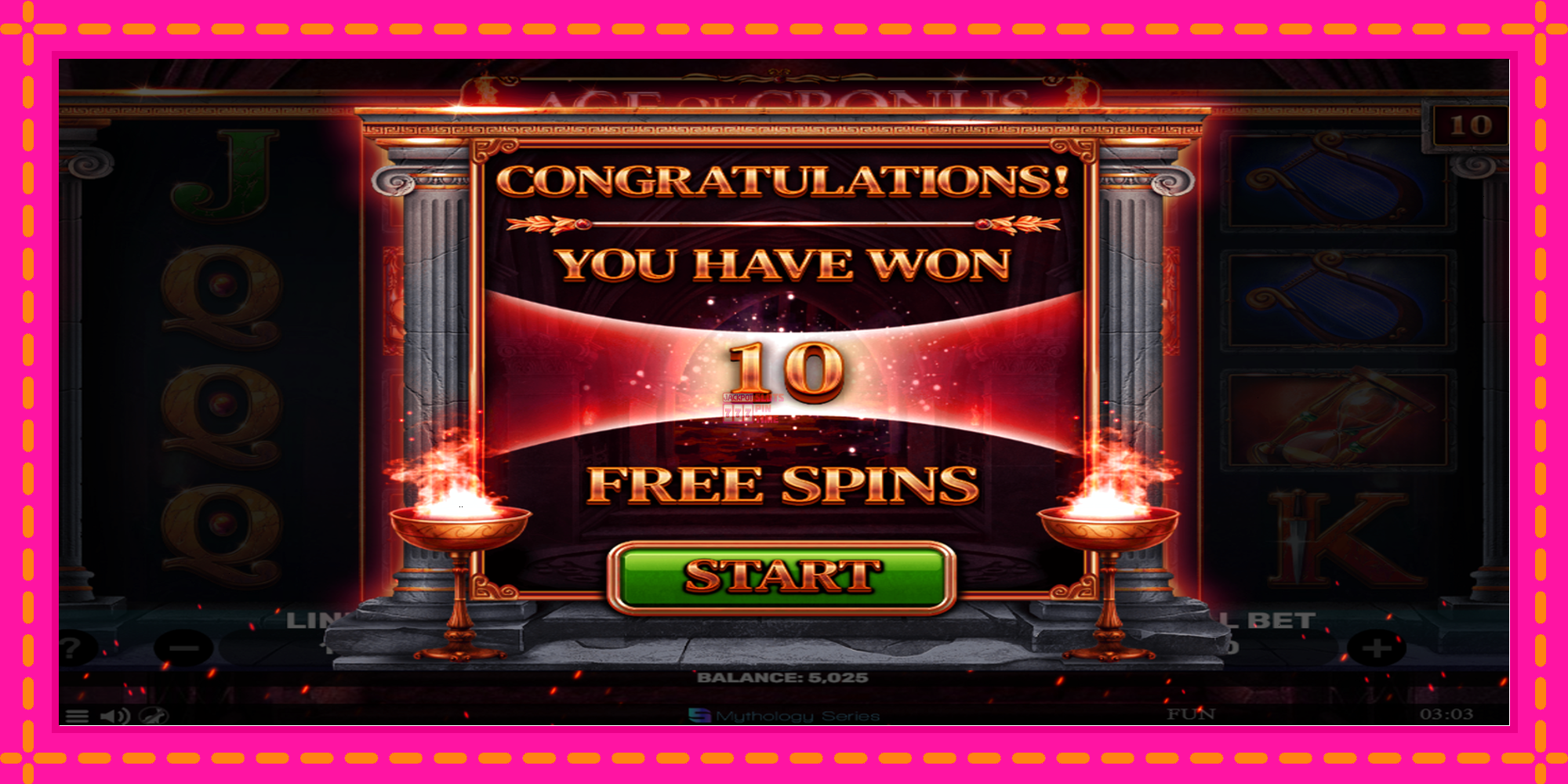 Slot machine Age of Cronus gratuitamente, immagine 4