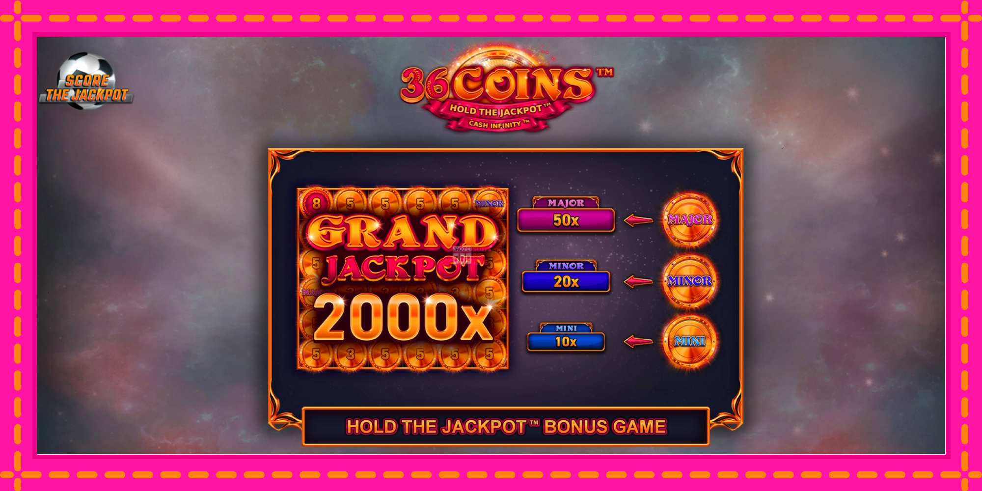 Slot machine 36 Coins Score The Jackpot gratuitamente, immagine 1