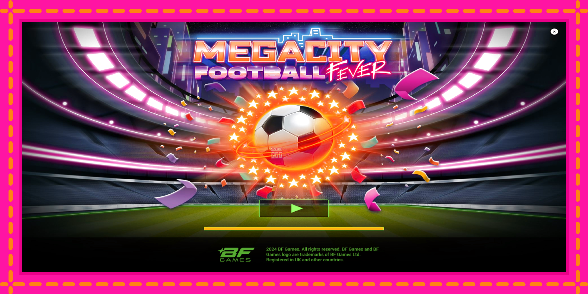 Slot machine Megacity Football Fever gratuitamente, immagine 1