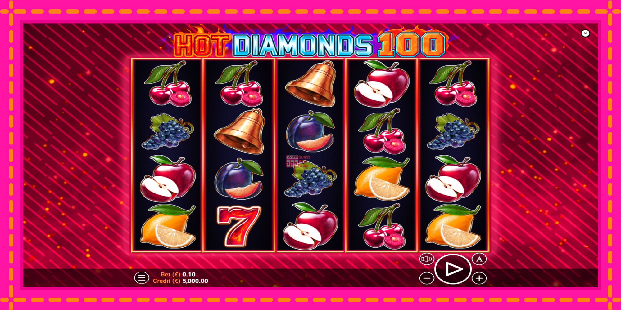 Slot machine Hot Diamonds 100 gratuitamente, immagine 1