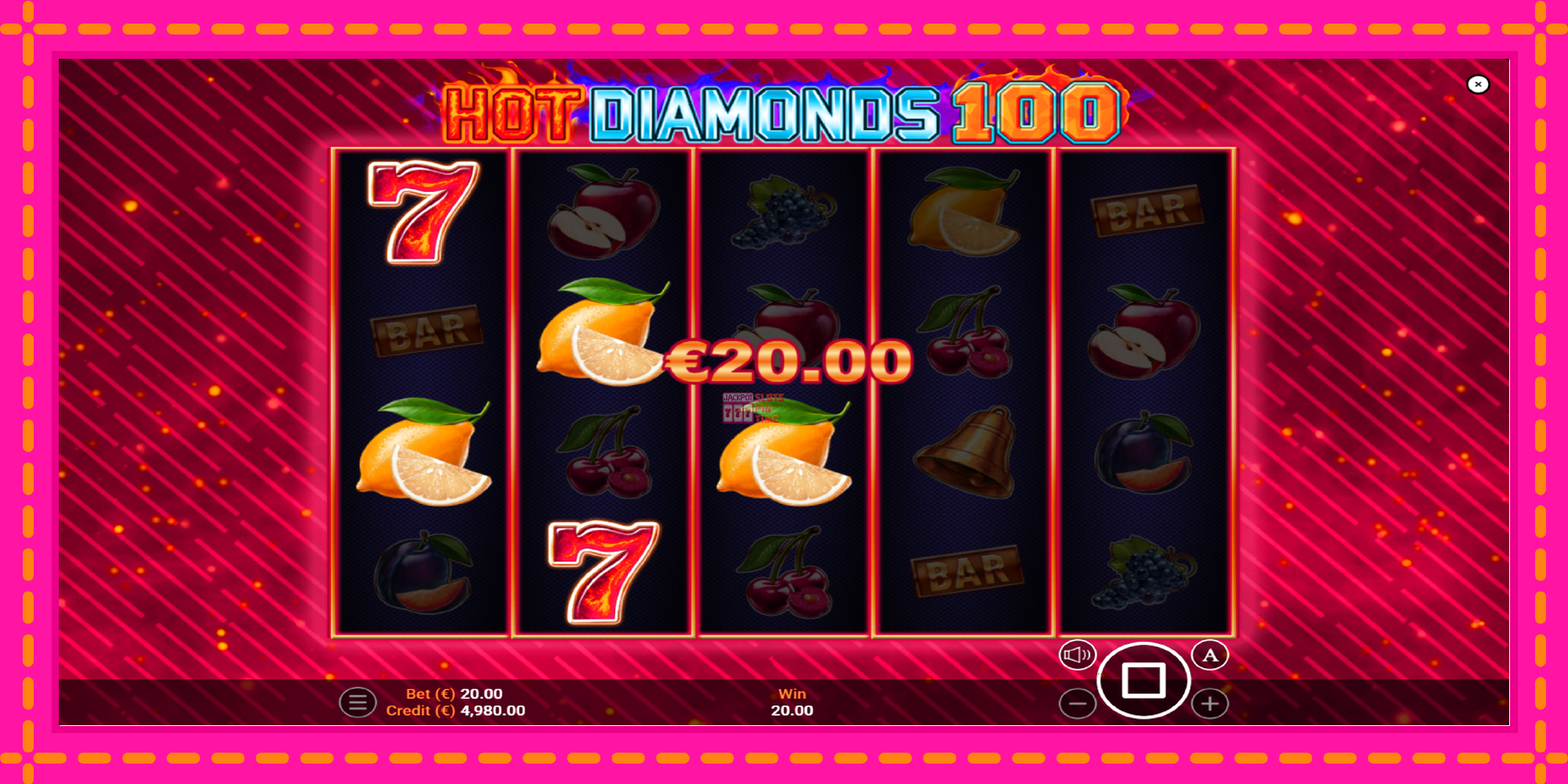 Slot machine Hot Diamonds 100 gratuitamente, immagine 2