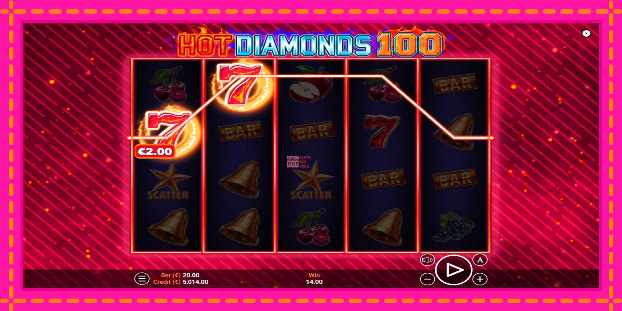 Slot machine Hot Diamonds 100 gratuitamente, immagine 4