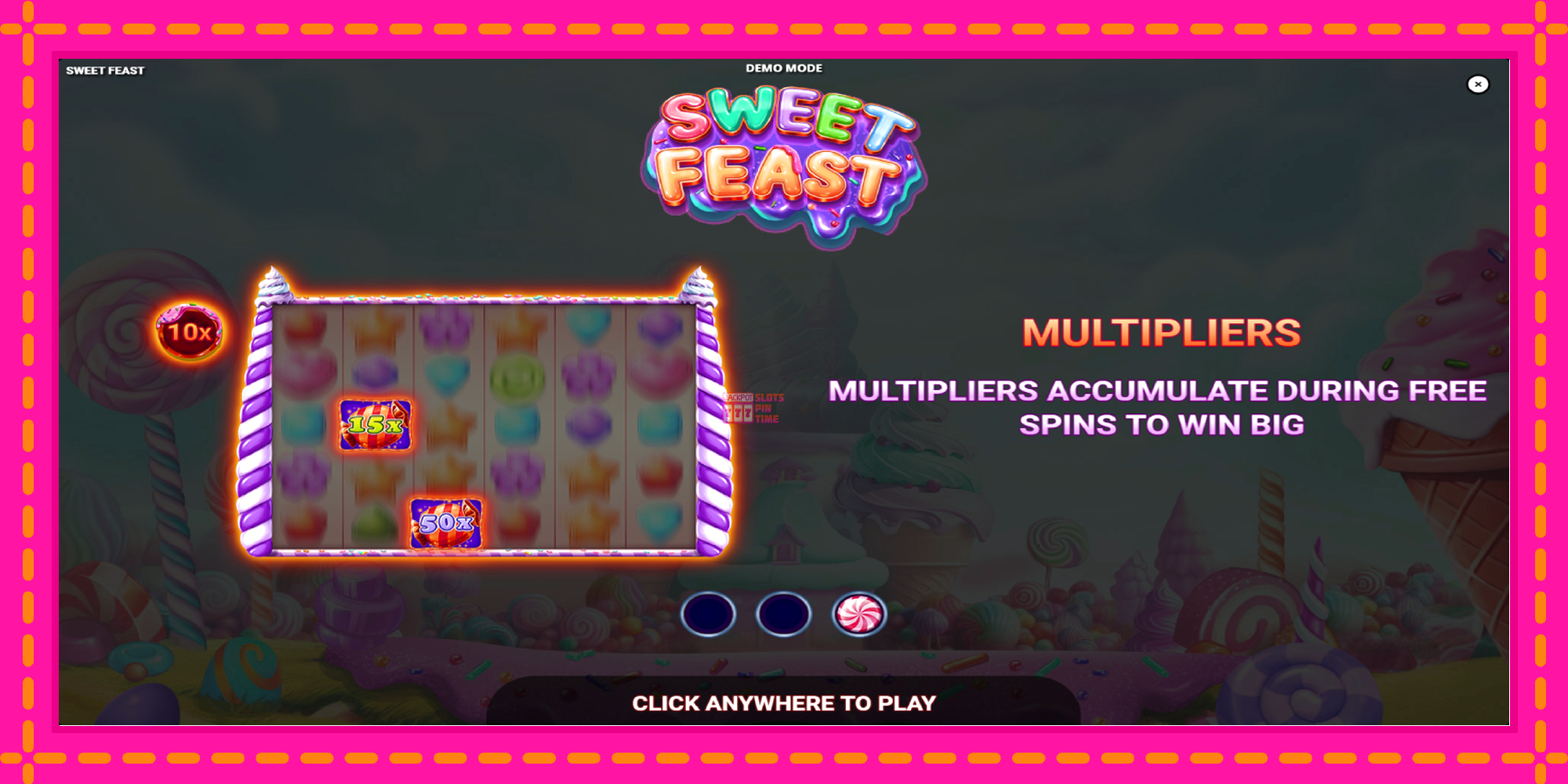 Slot machine Sweet Feast gratuitamente, immagine 3