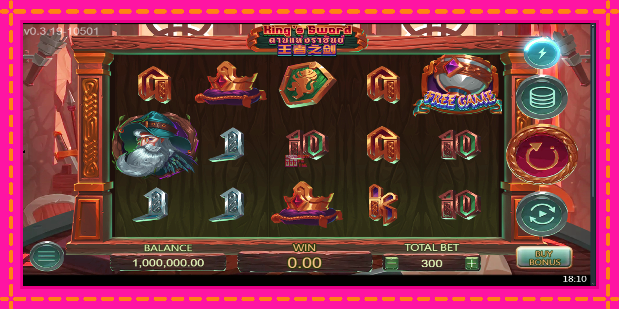 Slot machine Kings Sword gratuitamente, immagine 2