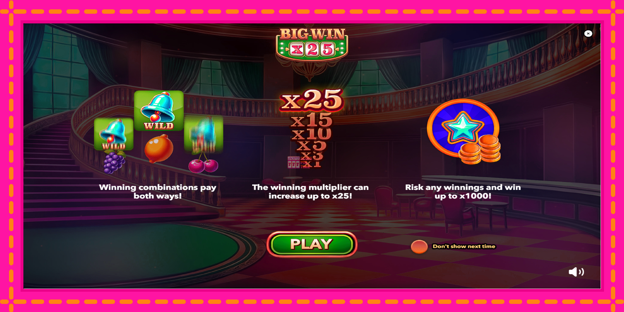 Slot machine Big Win x25 gratuitamente, immagine 1