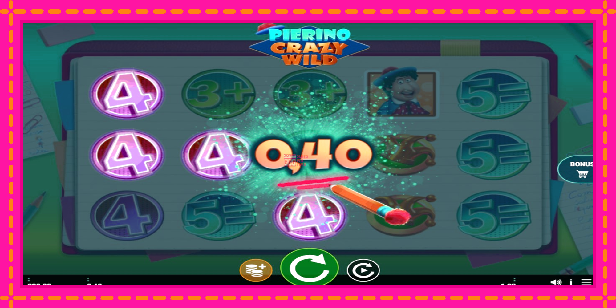 Slot machine Pierino Crazy Wild gratuitamente, immagine 2