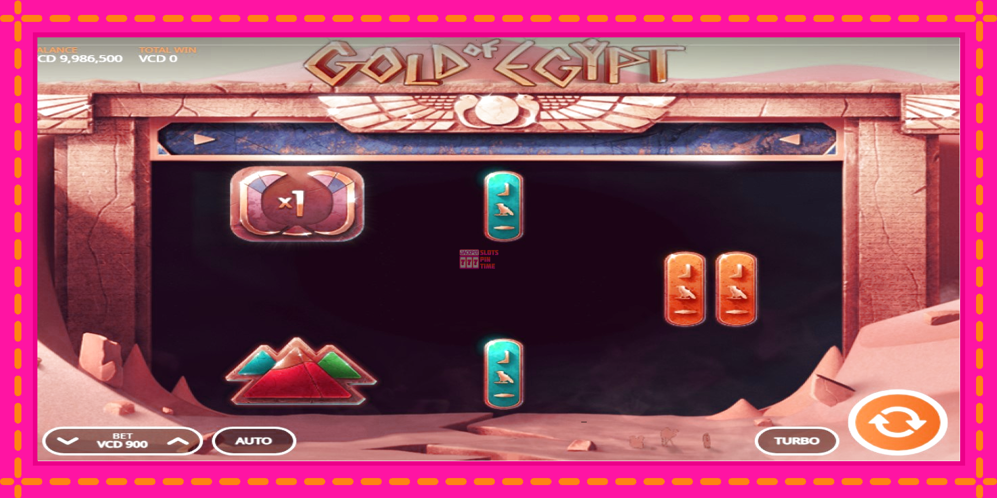 Slot machine Gold of Egypt gratuitamente, immagine 2