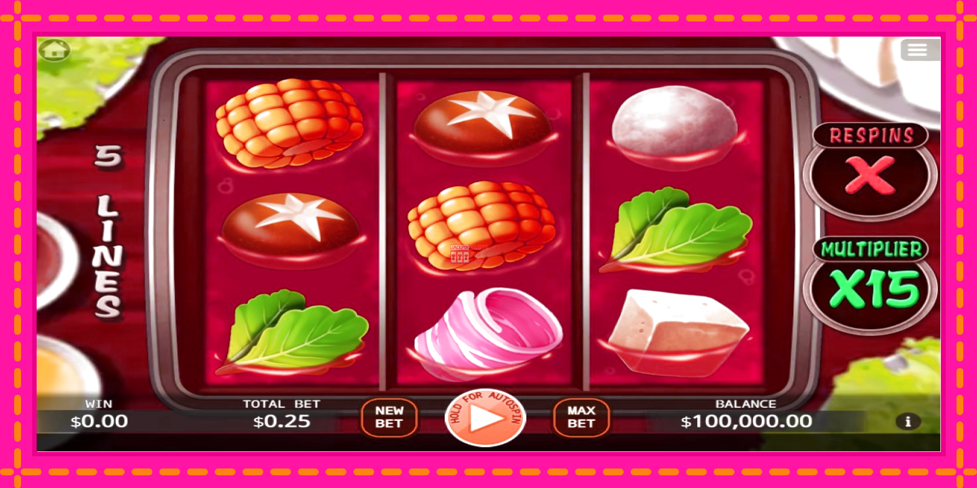 Slot machine Pot Feast gratuitamente, immagine 1