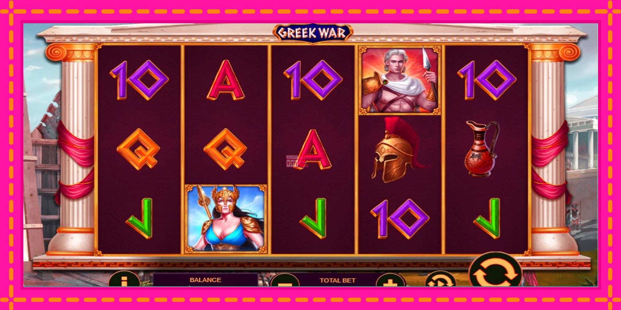 Slot machine Greek War gratuitamente, immagine 1