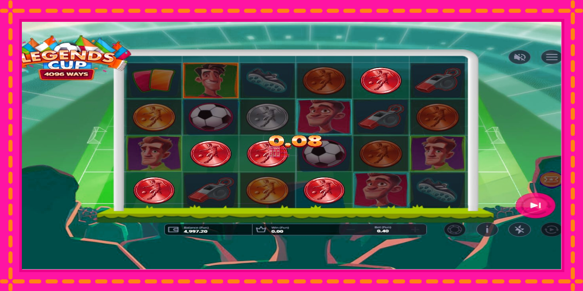 Slot machine Legends Cup gratuitamente, immagine 3