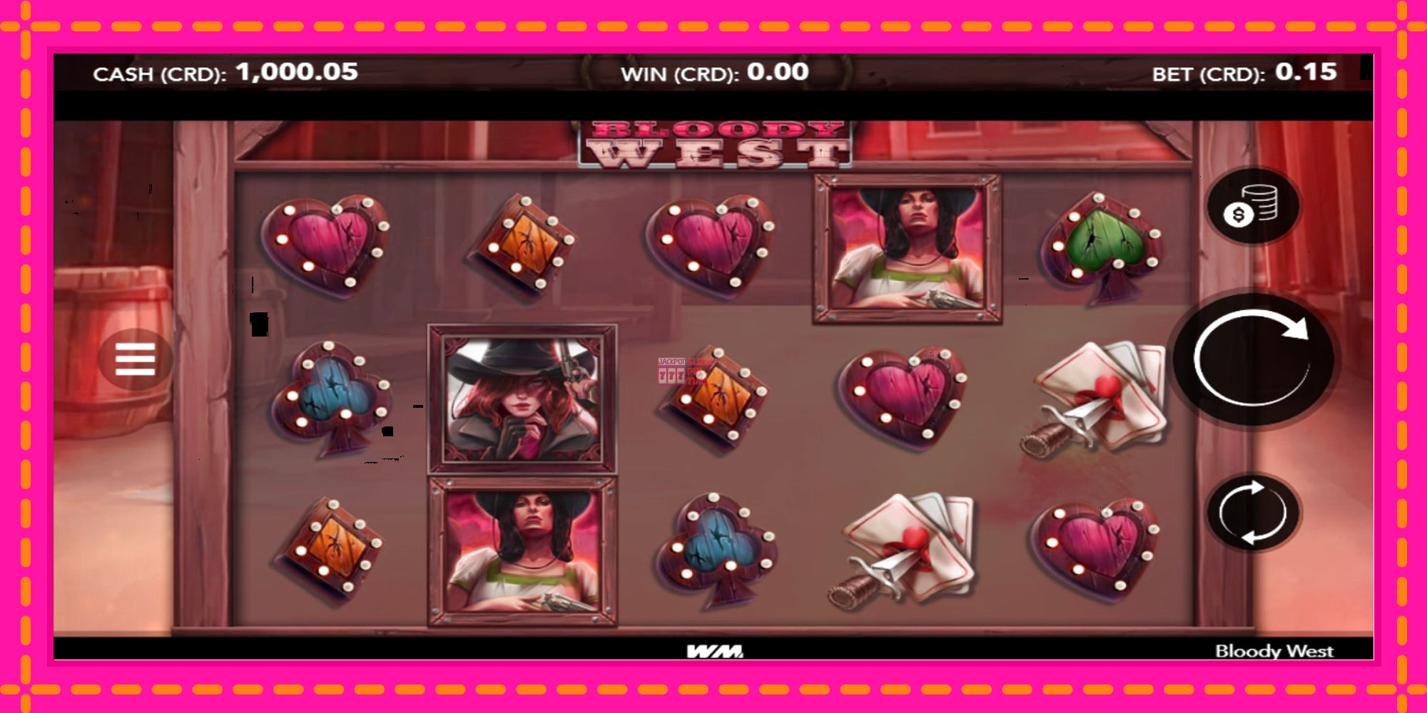 Slot machine Bloody West gratuitamente, immagine 1