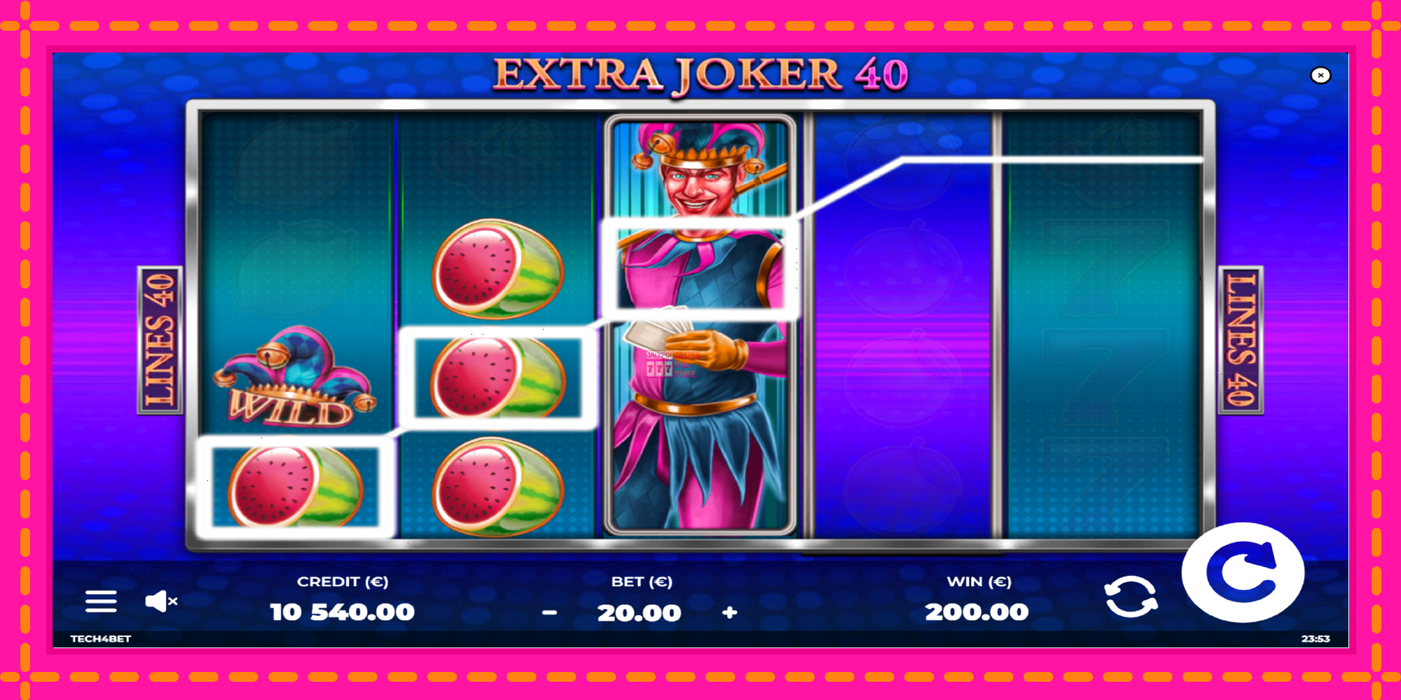 Slot machine Extra Joker 40 gratuitamente, immagine 3