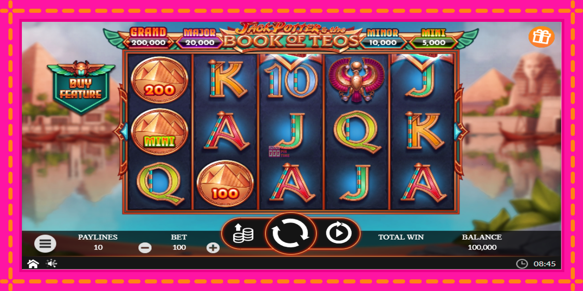 Slot machine Jack Potter & The Book of Teos gratuitamente, immagine 2