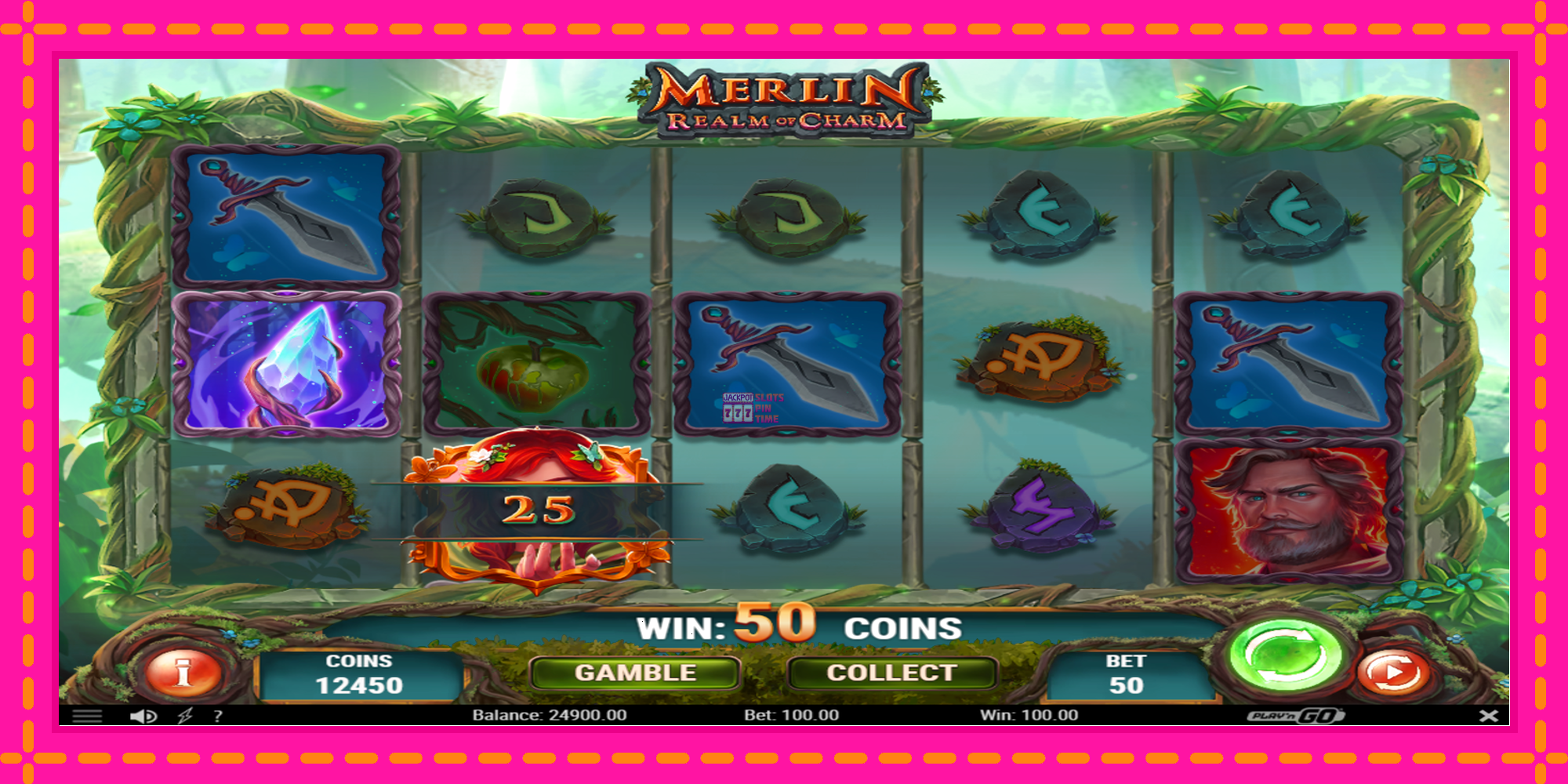 Slot machine Merlin Realm of Charm gratuitamente, immagine 3