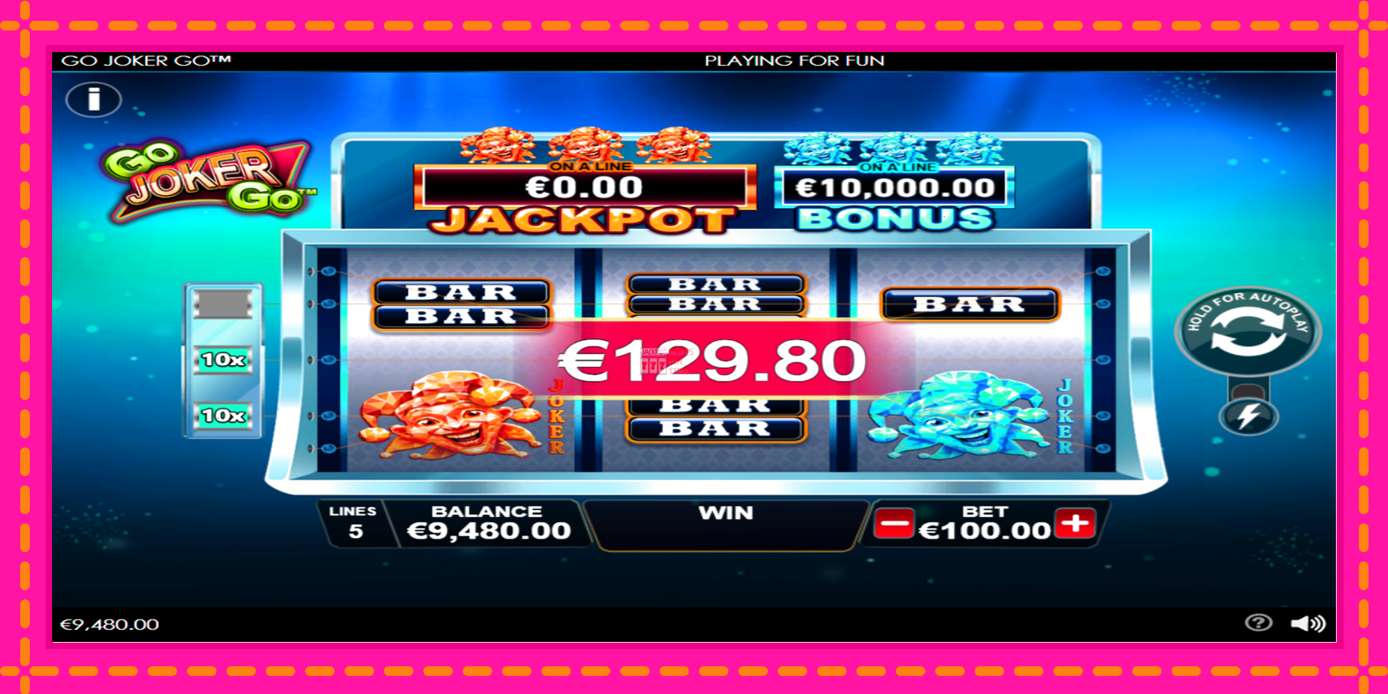 Slot machine Go Joker Go gratuitamente, immagine 3