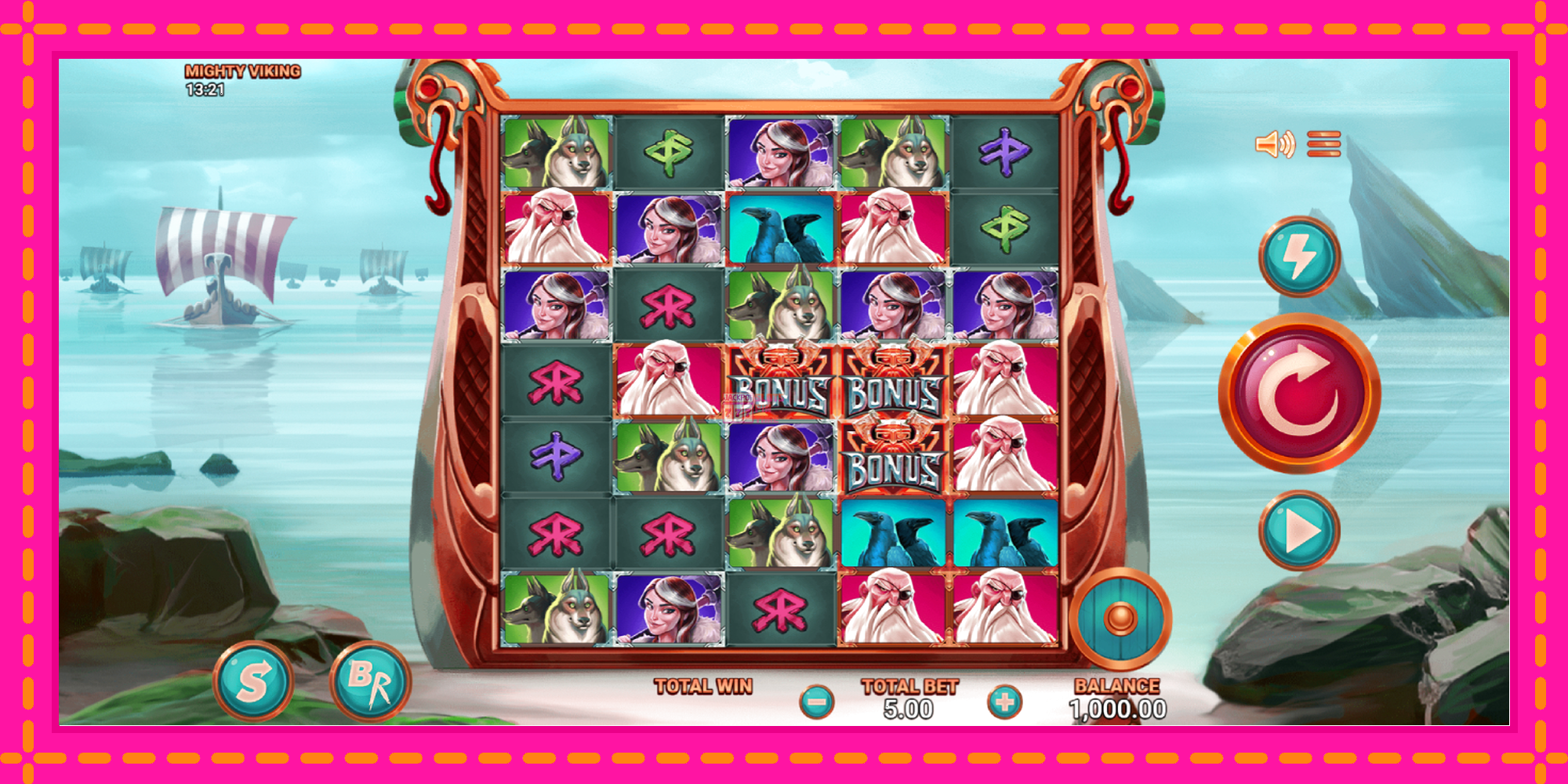 Slot machine Mighty Viking gratuitamente, immagine 2