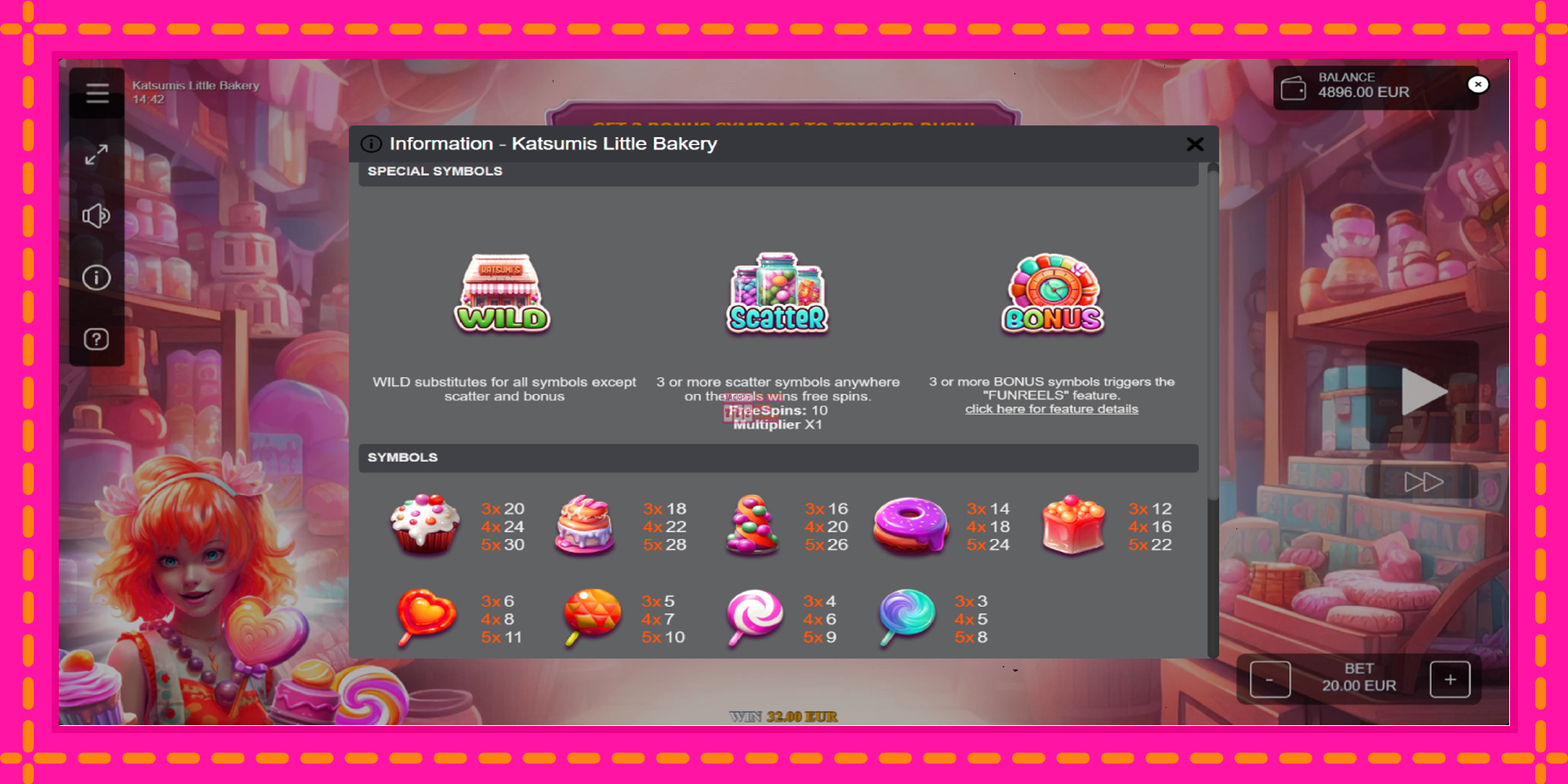 Slot machine Katsumis Little Bakery gratuitamente, immagine 5