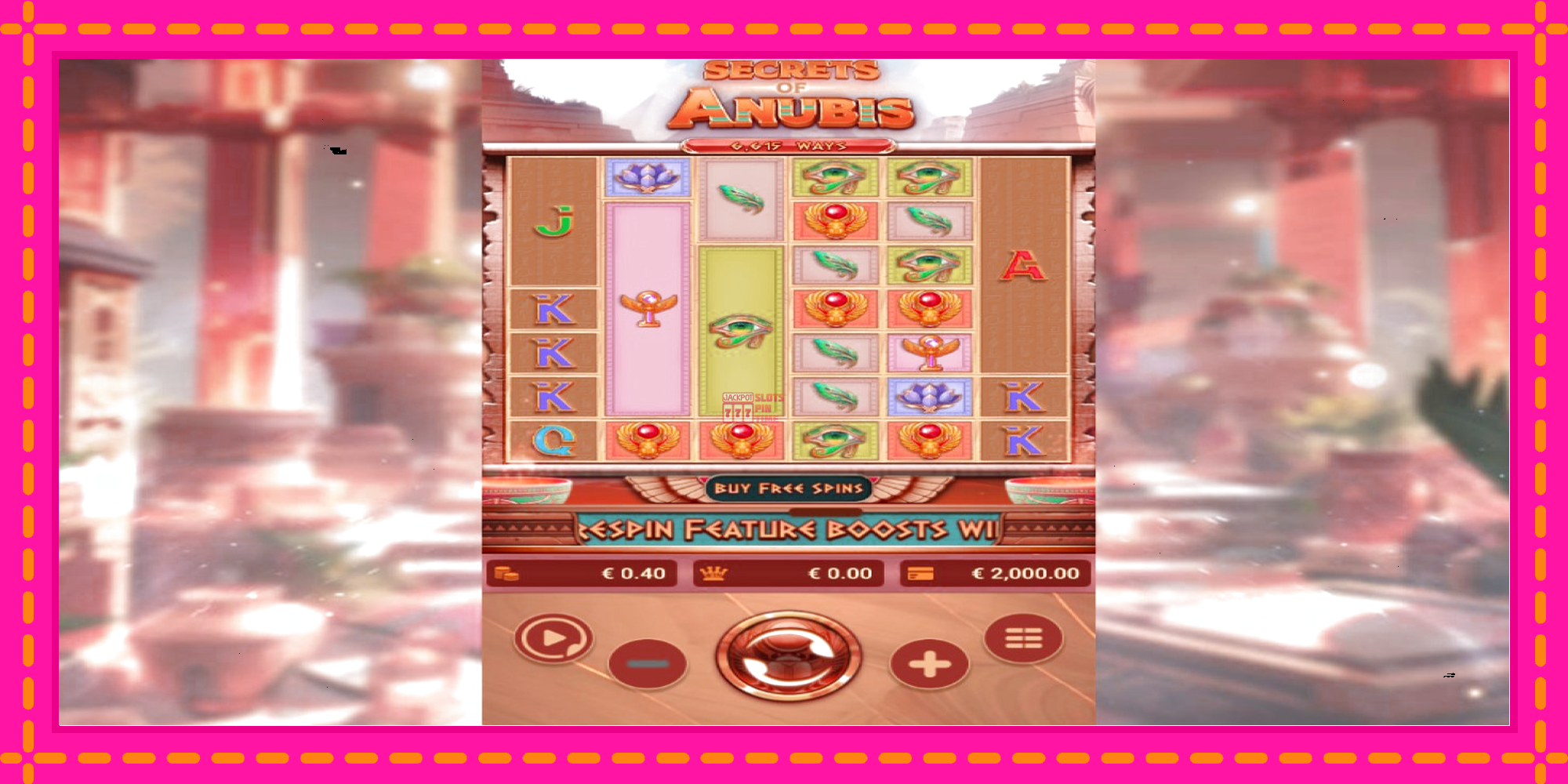 Slot machine Secrets of Anubis gratuitamente, immagine 1