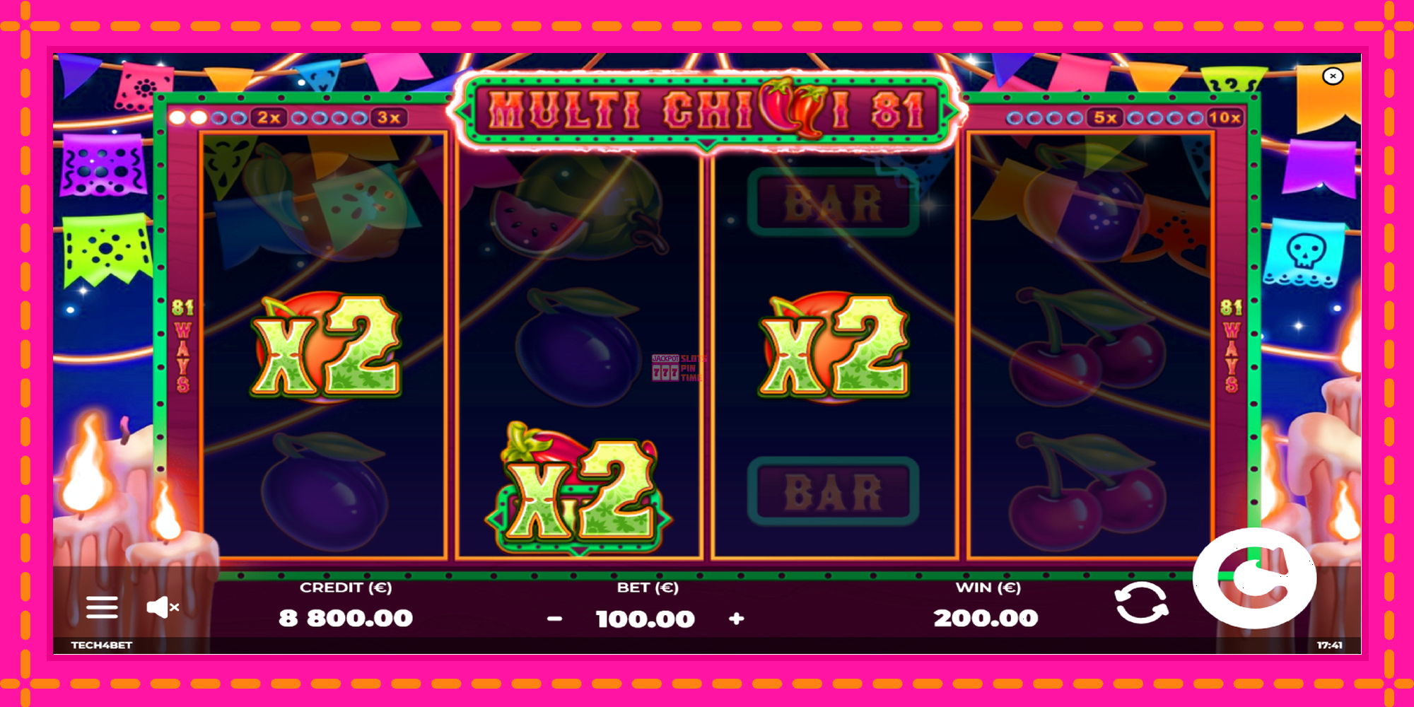 Slot machine Multi Chilli 81 gratuitamente, immagine 3