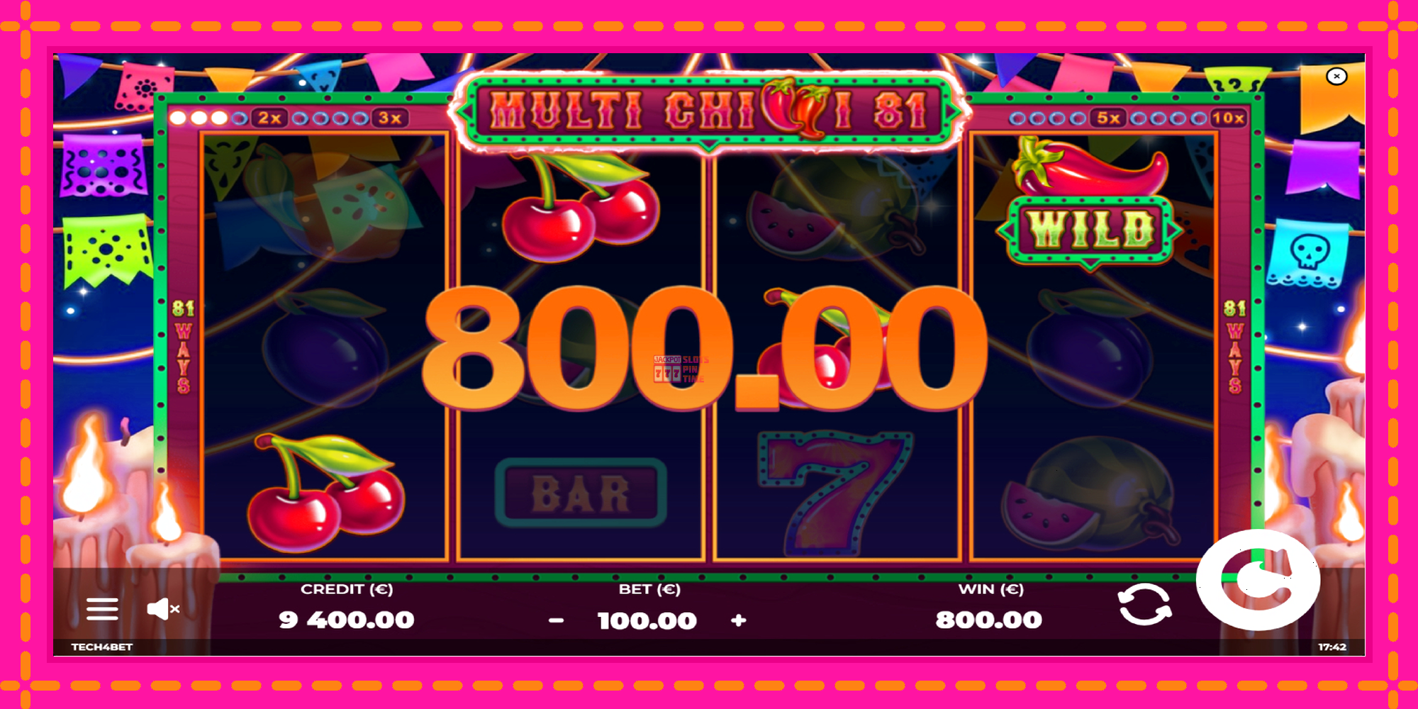 Slot machine Multi Chilli 81 gratuitamente, immagine 4