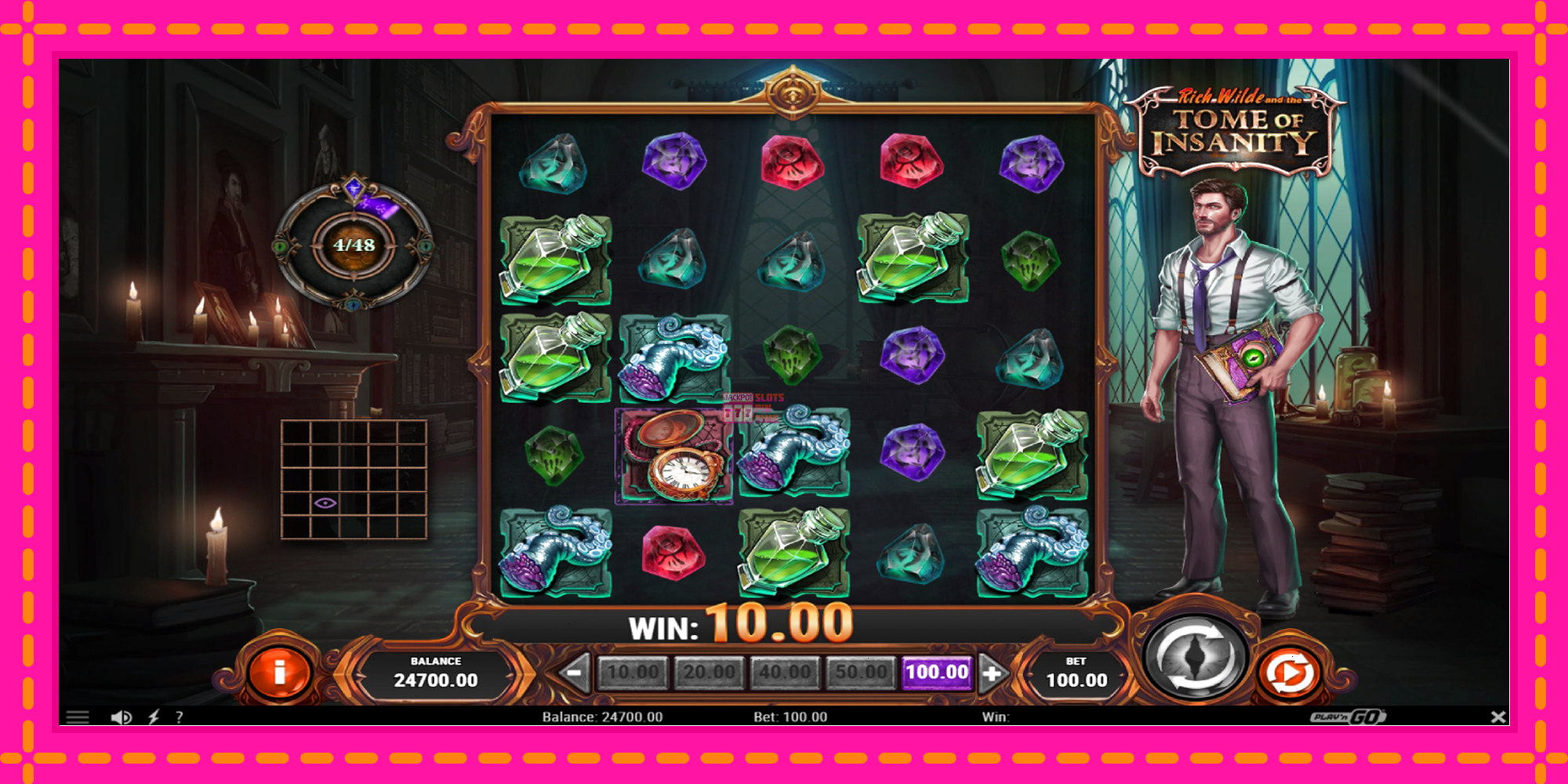 Slot machine Rich Wilde and the Tome of Insanity gratuitamente, immagine 3