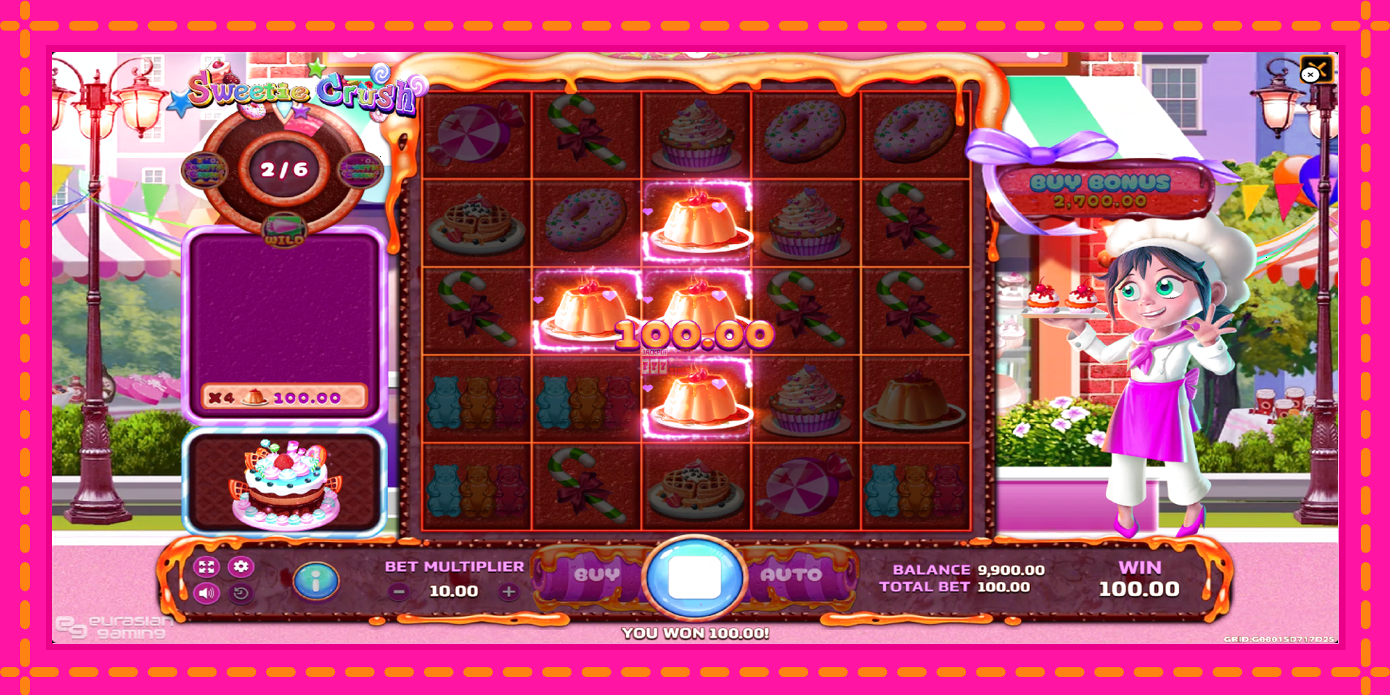 Slot machine Sweetie Crush gratuitamente, immagine 3