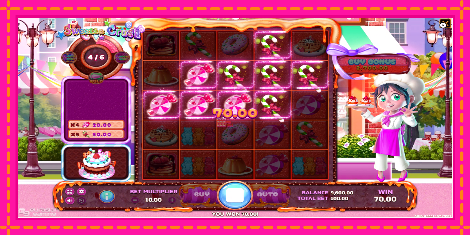 Slot machine Sweetie Crush gratuitamente, immagine 4