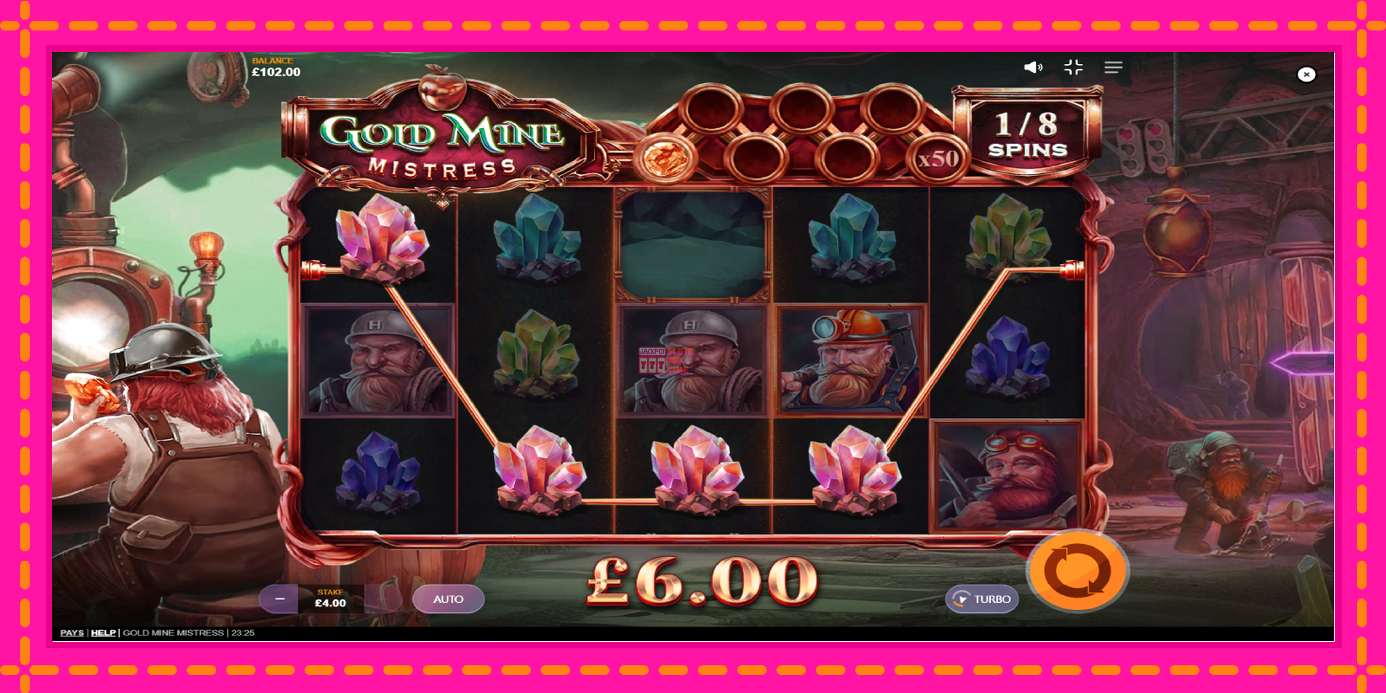 Slot machine Gold Mine Mistress gratuitamente, immagine 3