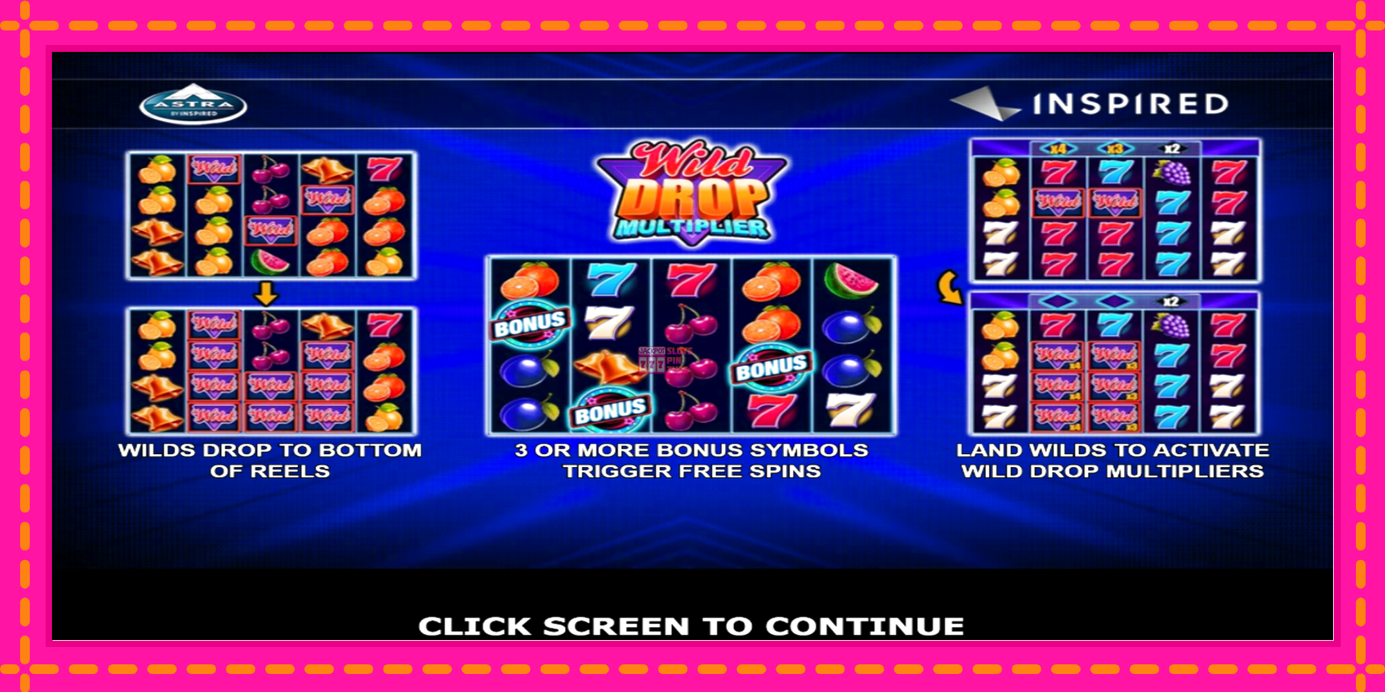 Slot machine Wild Drop Multiplier gratuitamente, immagine 1