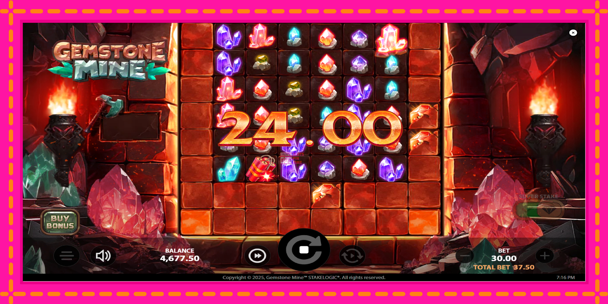 Slot machine Gemstone Mine gratuitamente, immagine 4