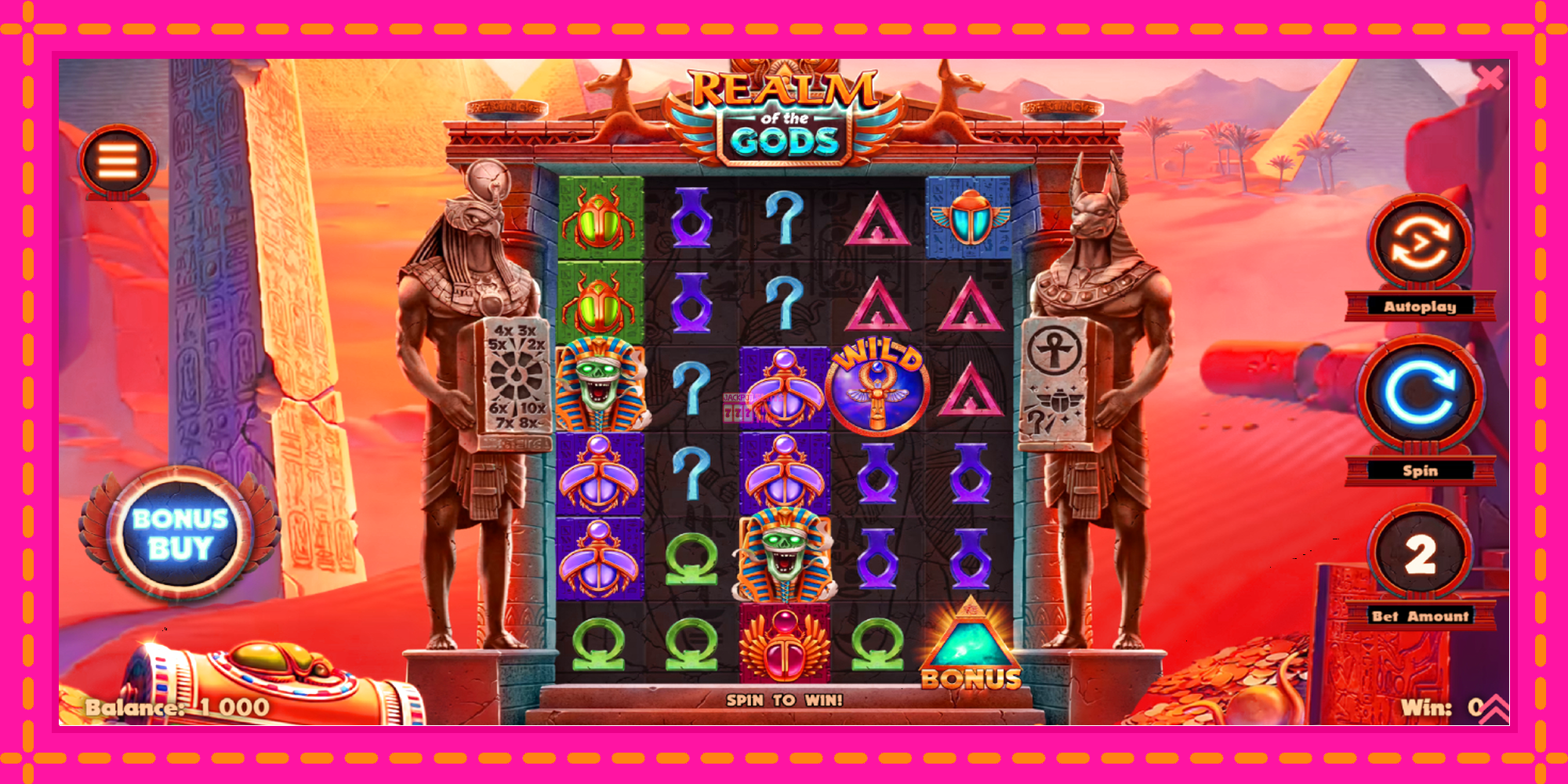 Slot machine Realm of the Gods gratuitamente, immagine 2