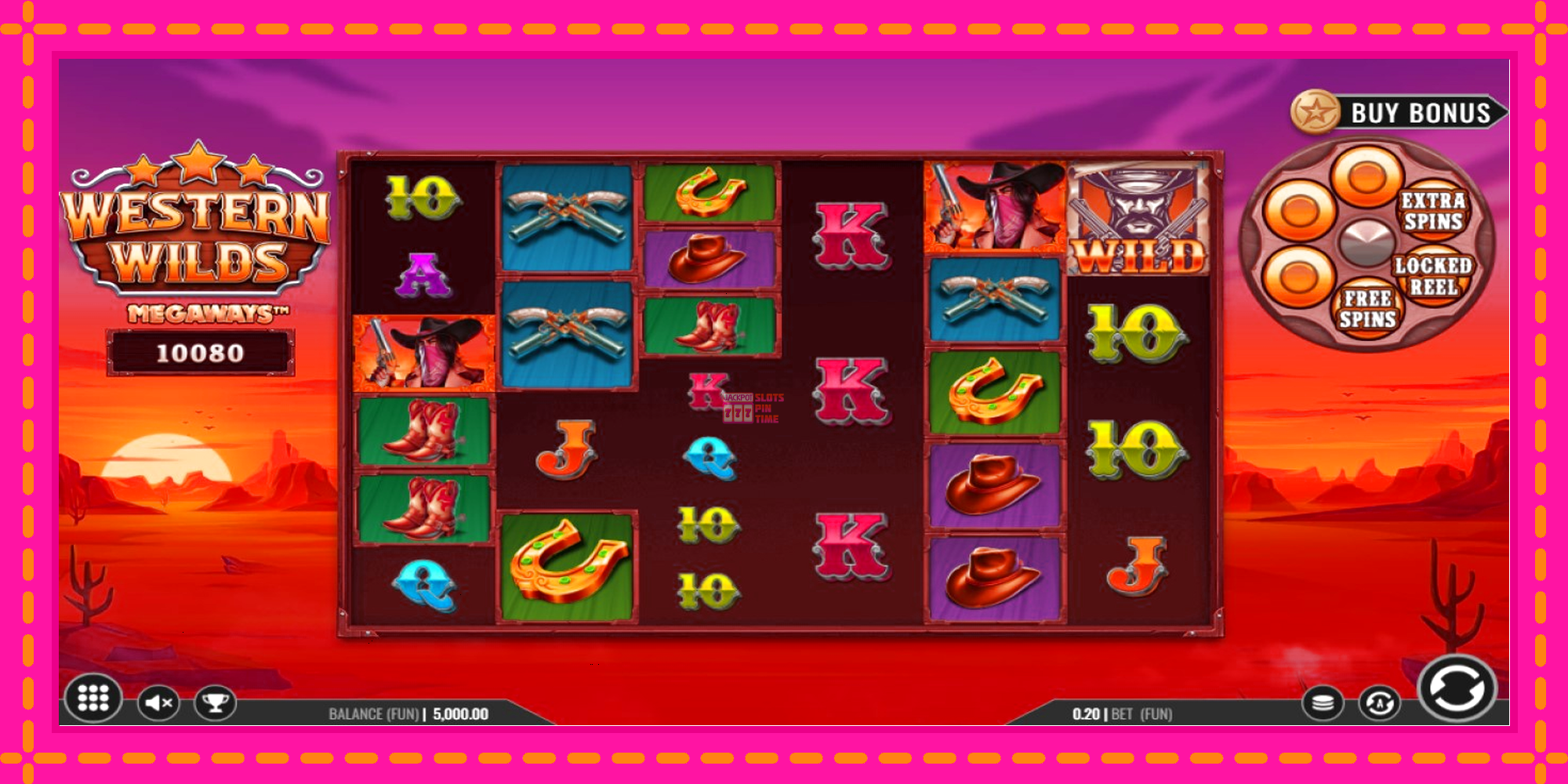 Slot machine Western Wilds Megaways gratuitamente, immagine 1