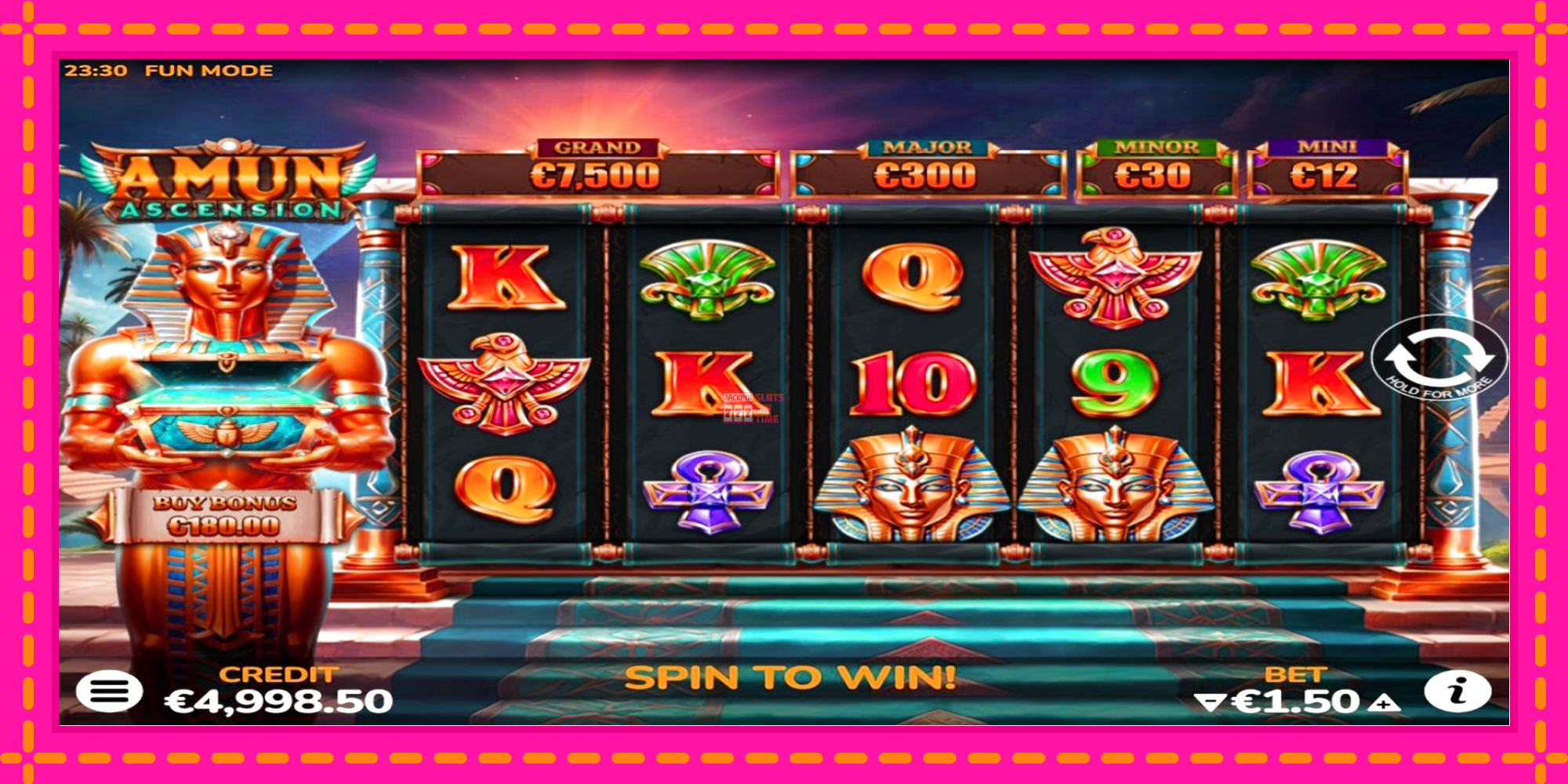 Slot machine Amun Ascension gratuitamente, immagine 2