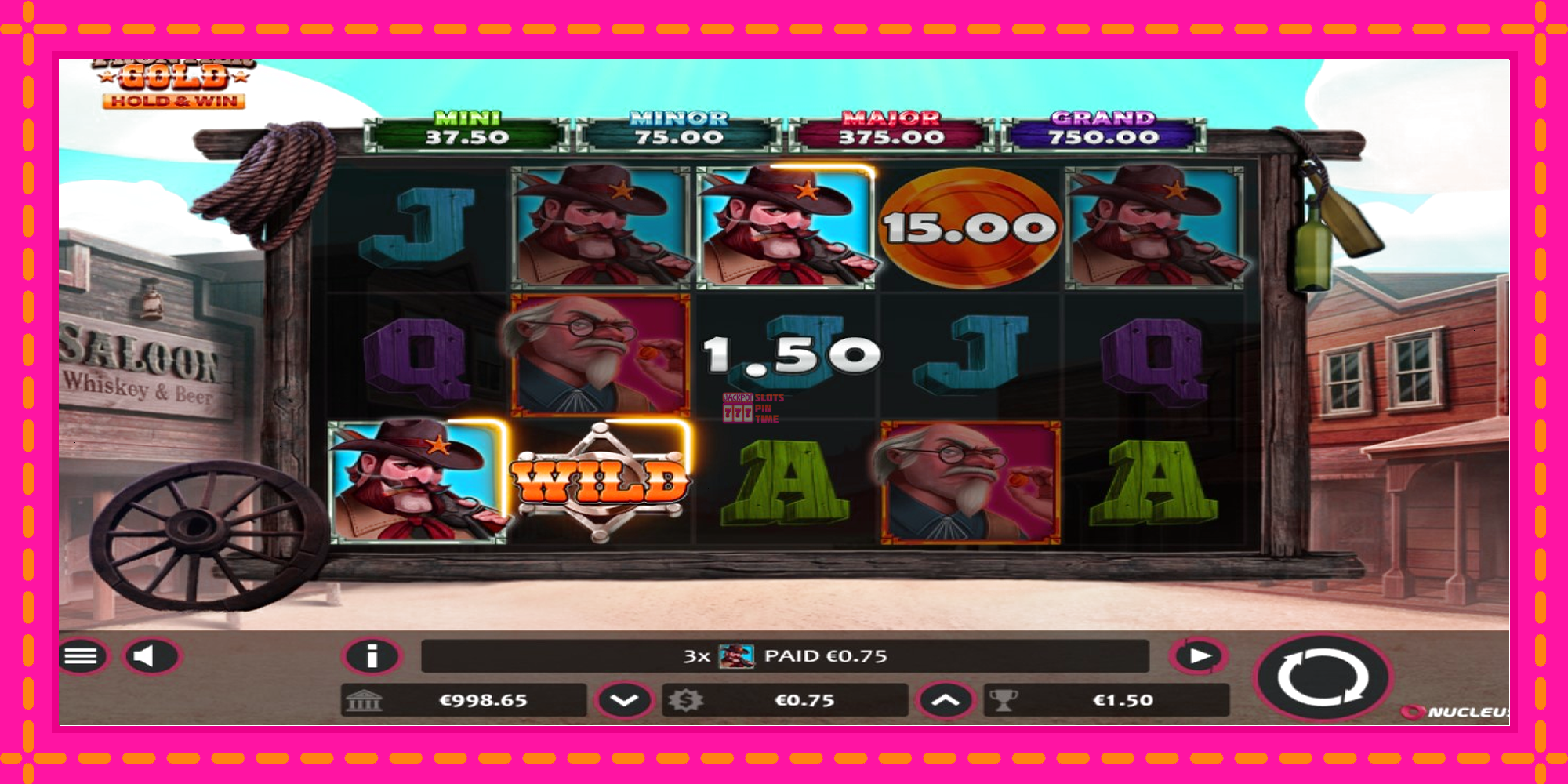 Slot machine Frontier Gold gratuitamente, immagine 4